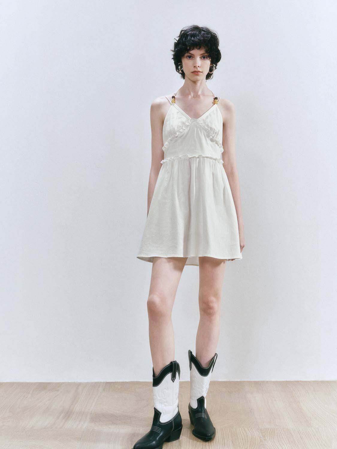 Camisole Halter Neck A-Line Dresses