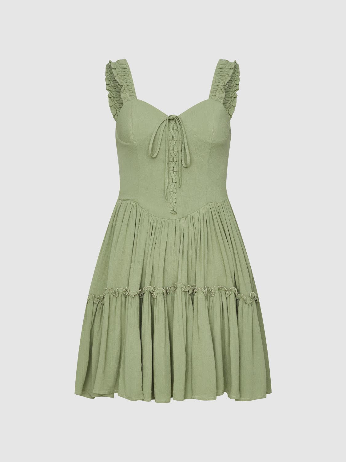 Wide Strap A-Line Dresses