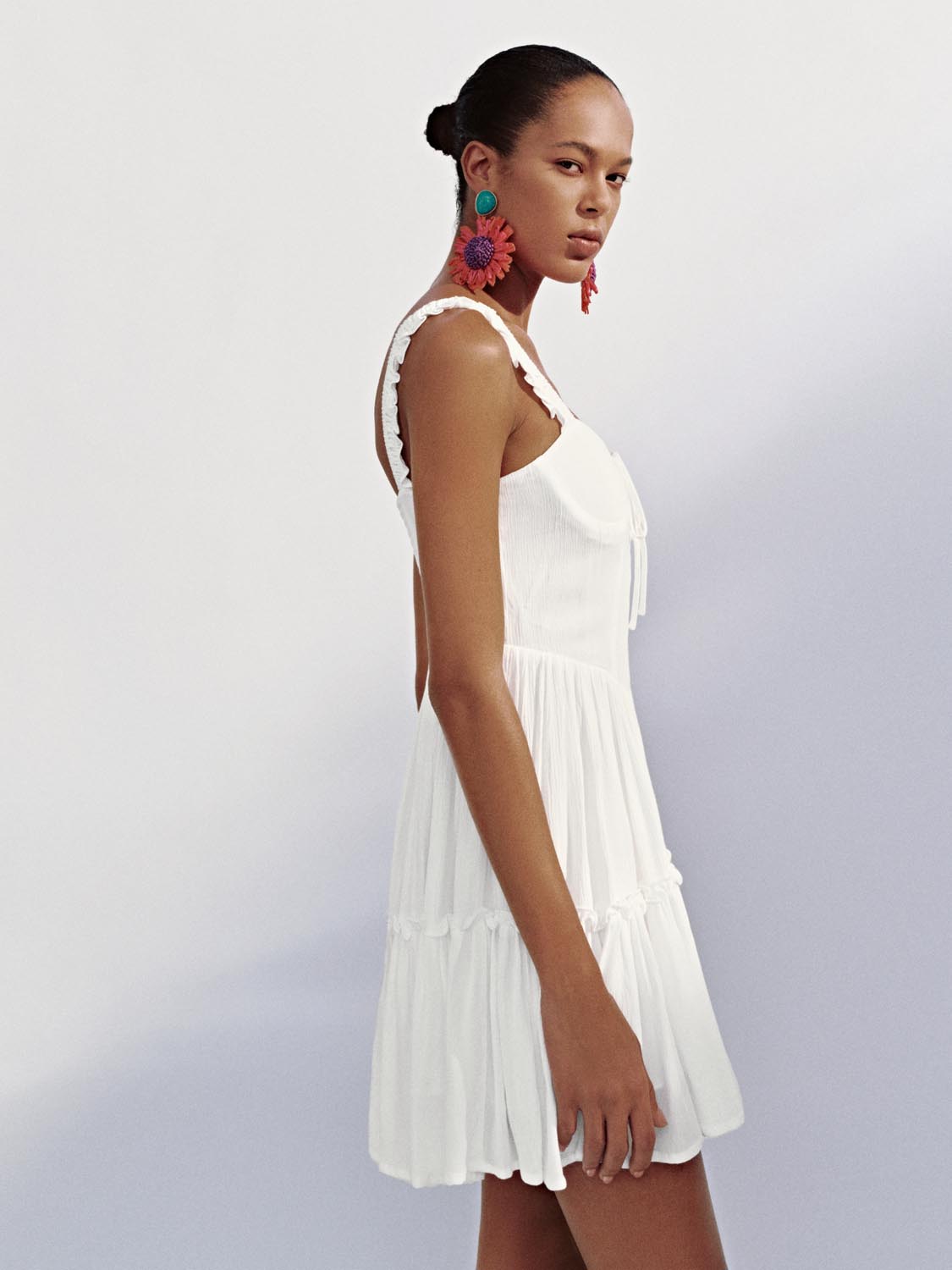 Wide Strap A-Line Dresses
