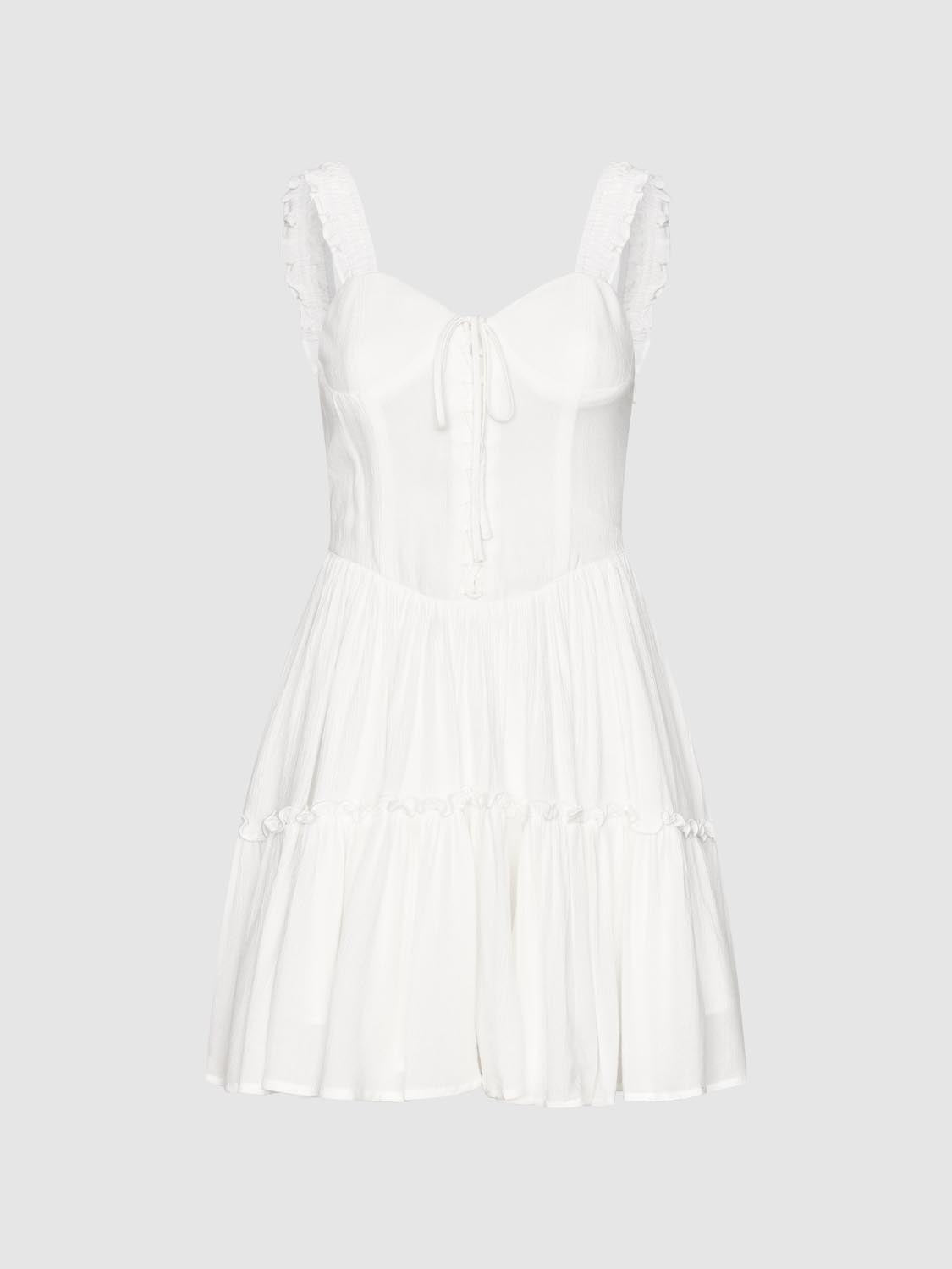 Wide Strap A-Line Dresses