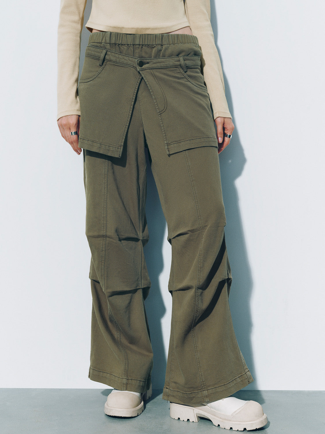 2 In 1 Loose Jeans