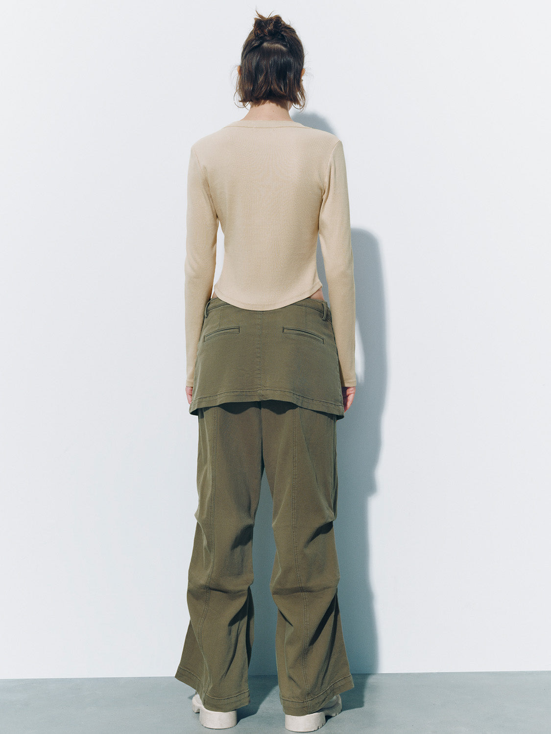 2 In 1 Loose Jeans