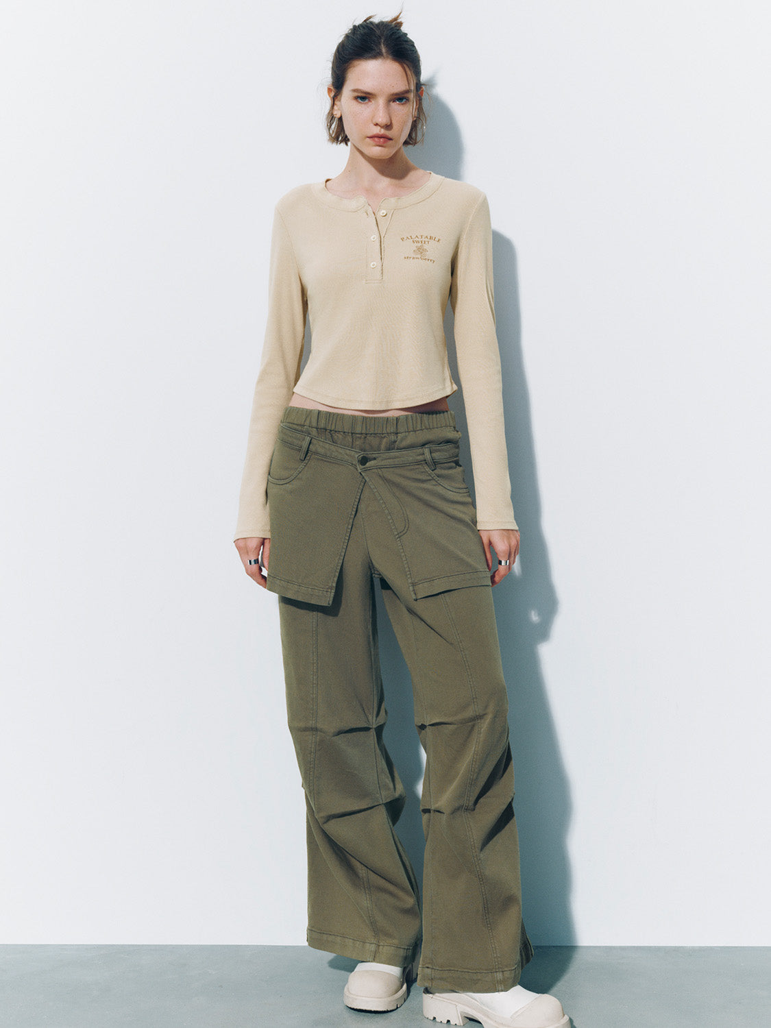 2 In 1 Loose Jeans