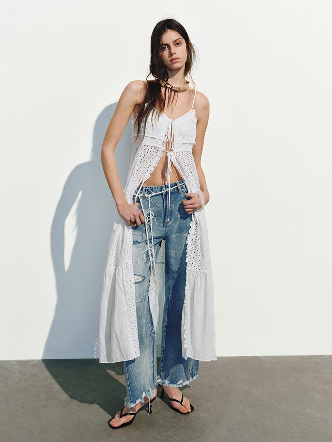 Ripped Denim Jeans
