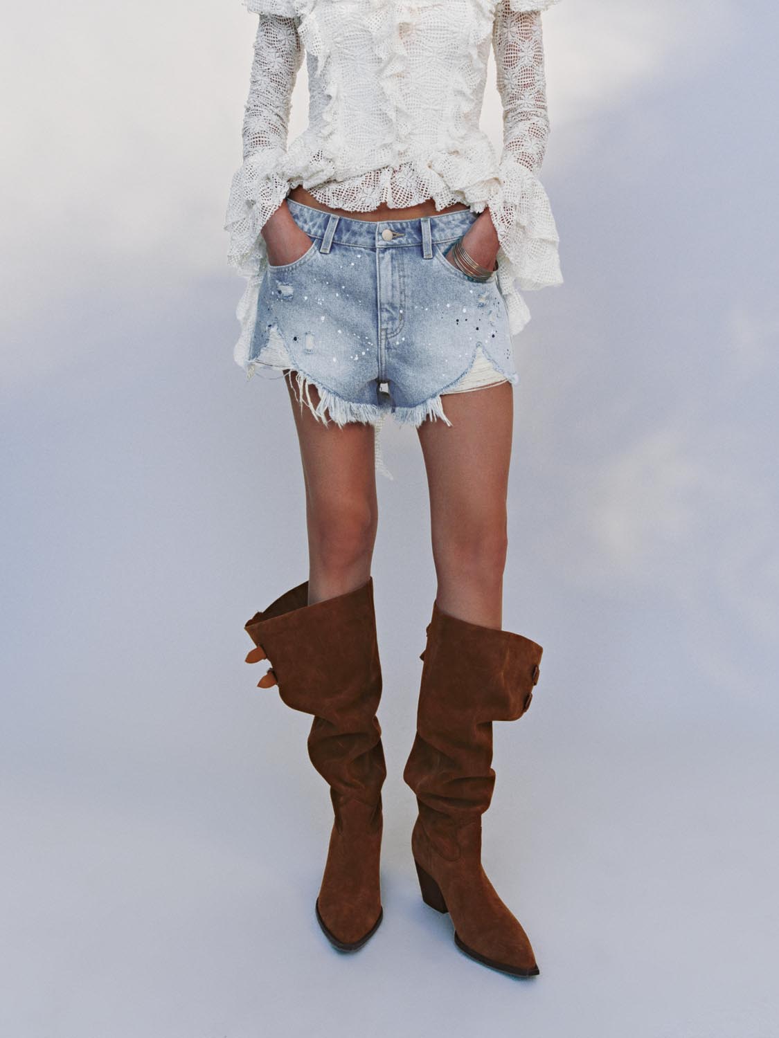 Leisure Denim Shorts