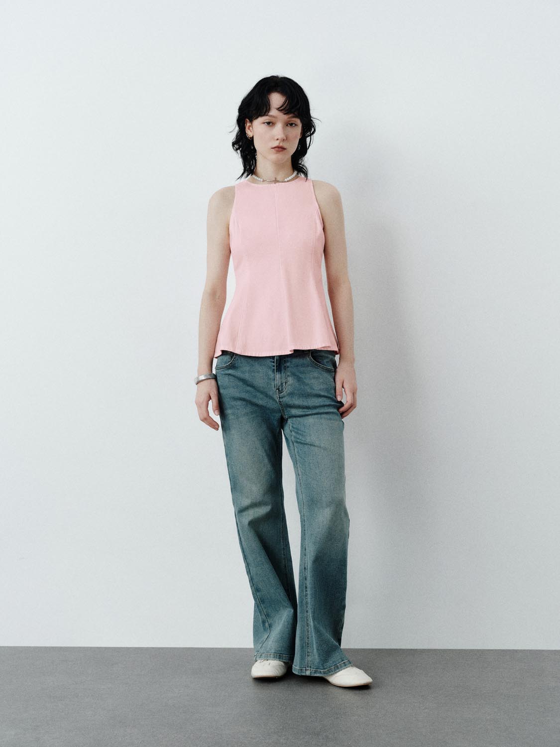 Sleeveless Denim Shirts