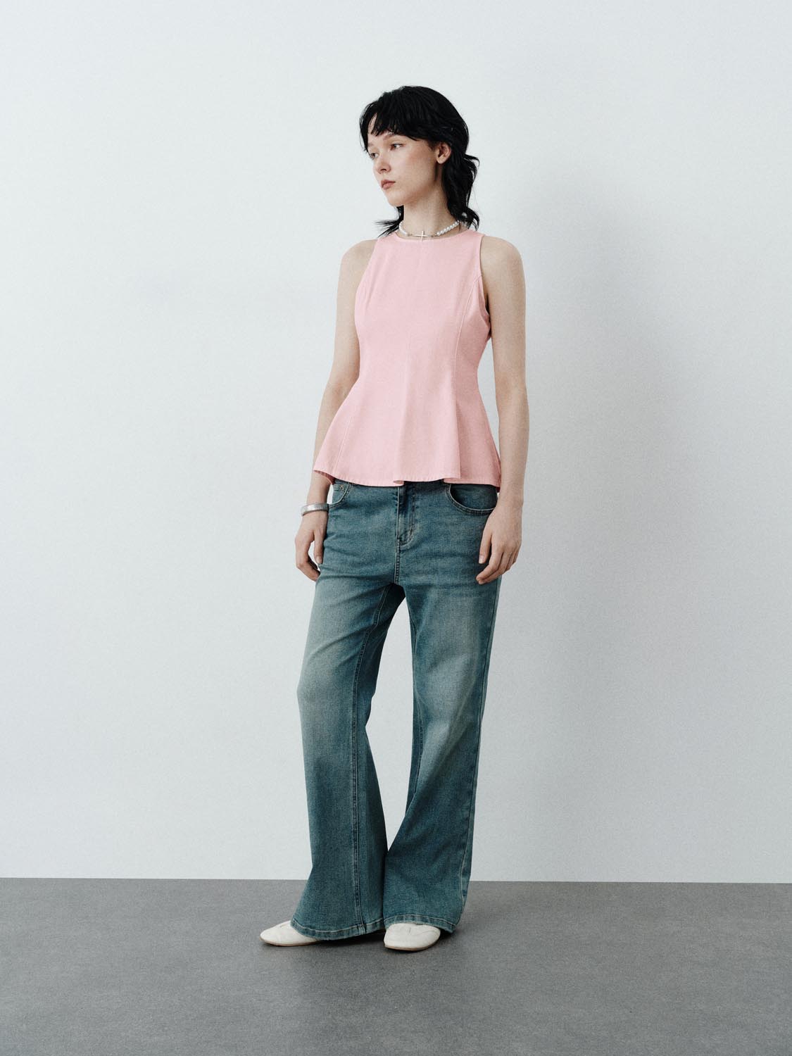 Sleeveless Denim Shirts