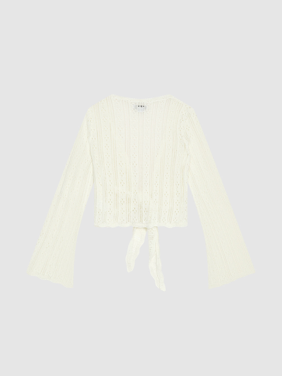 Knot Front Knitted Cardigan