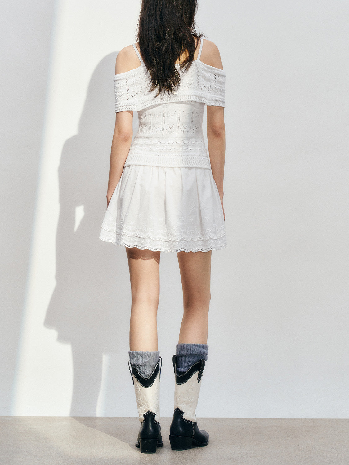One Shoulder Knitted Dresses