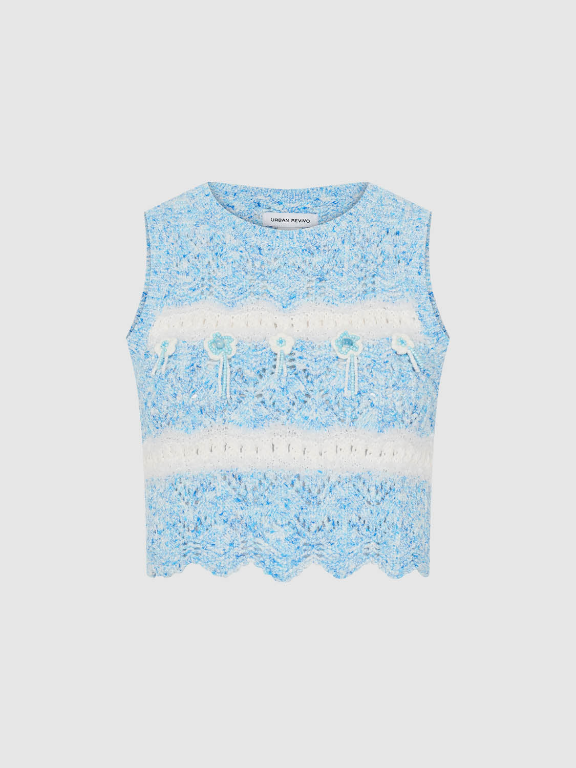 Crochet Knitted Tank Tops