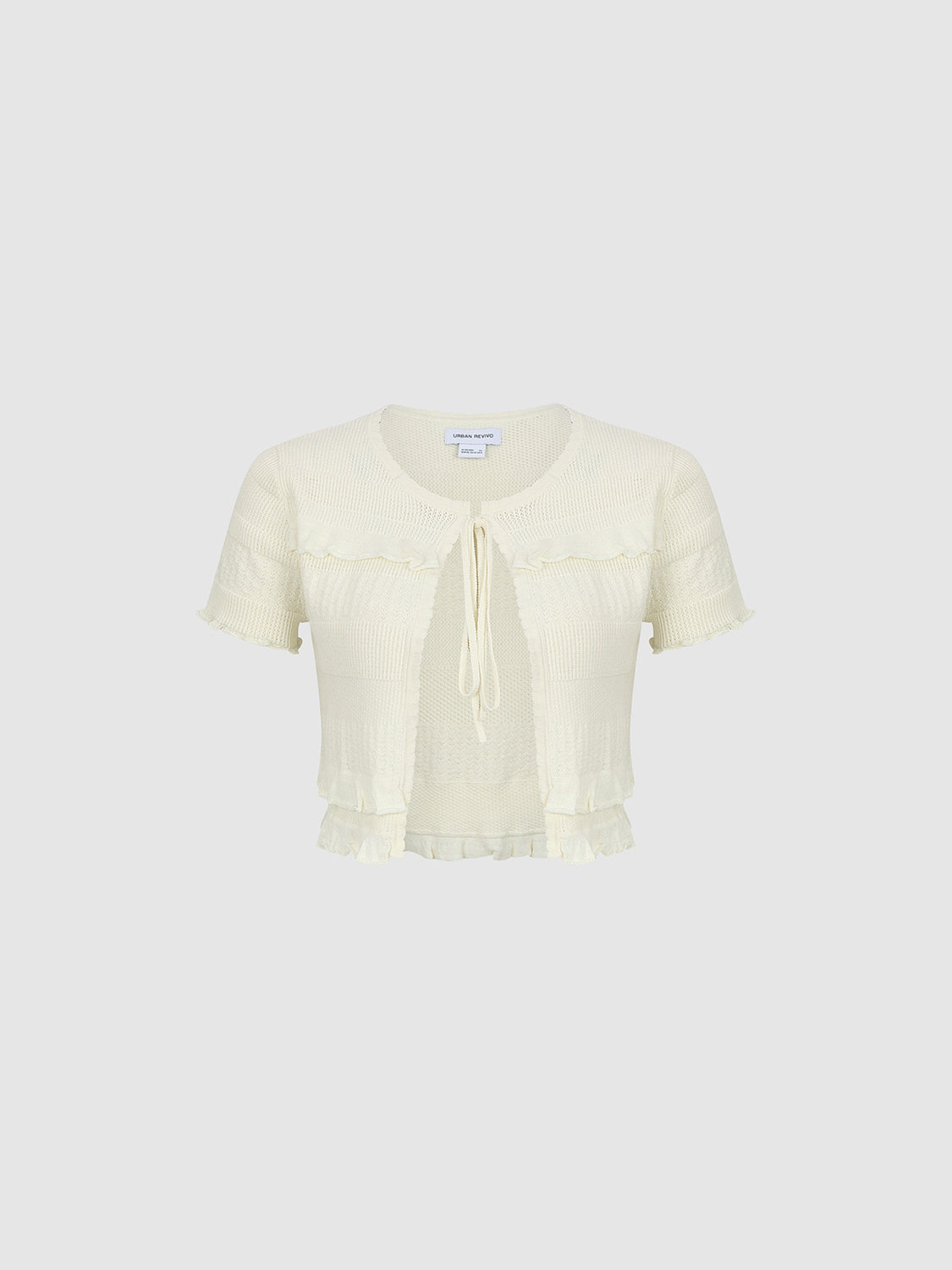 Short Sleeve Knitted Cardigans