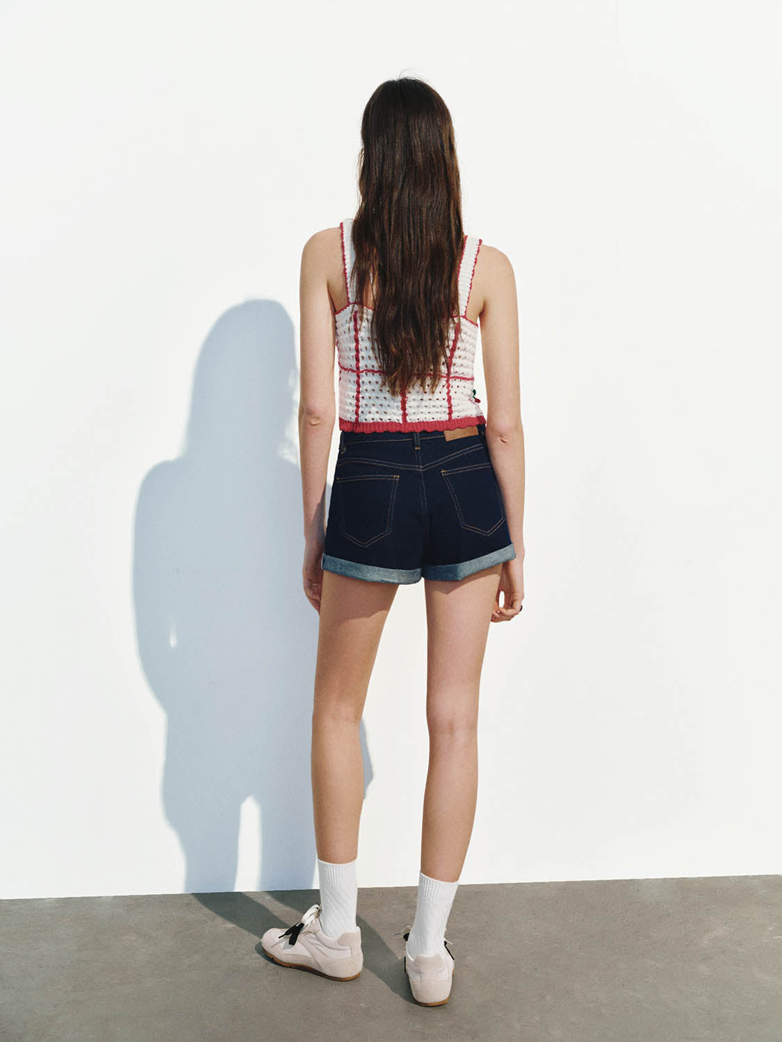 Crochet Knitted Cami Tops