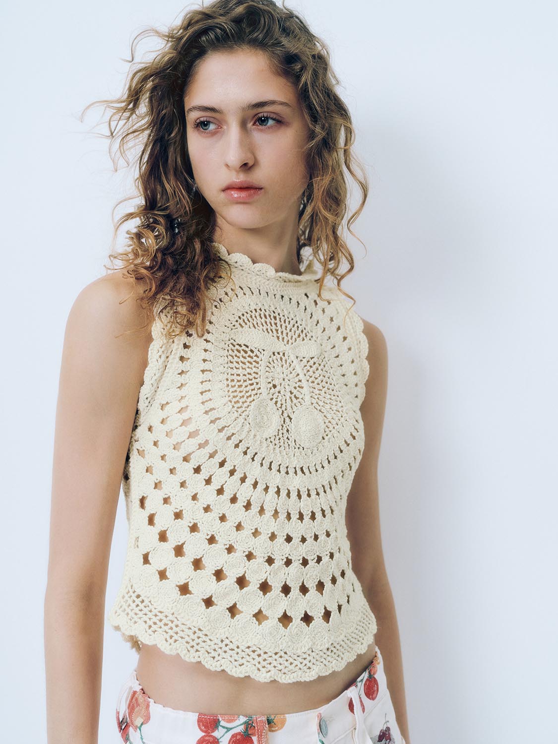 Crochet Knitted T-Shirts