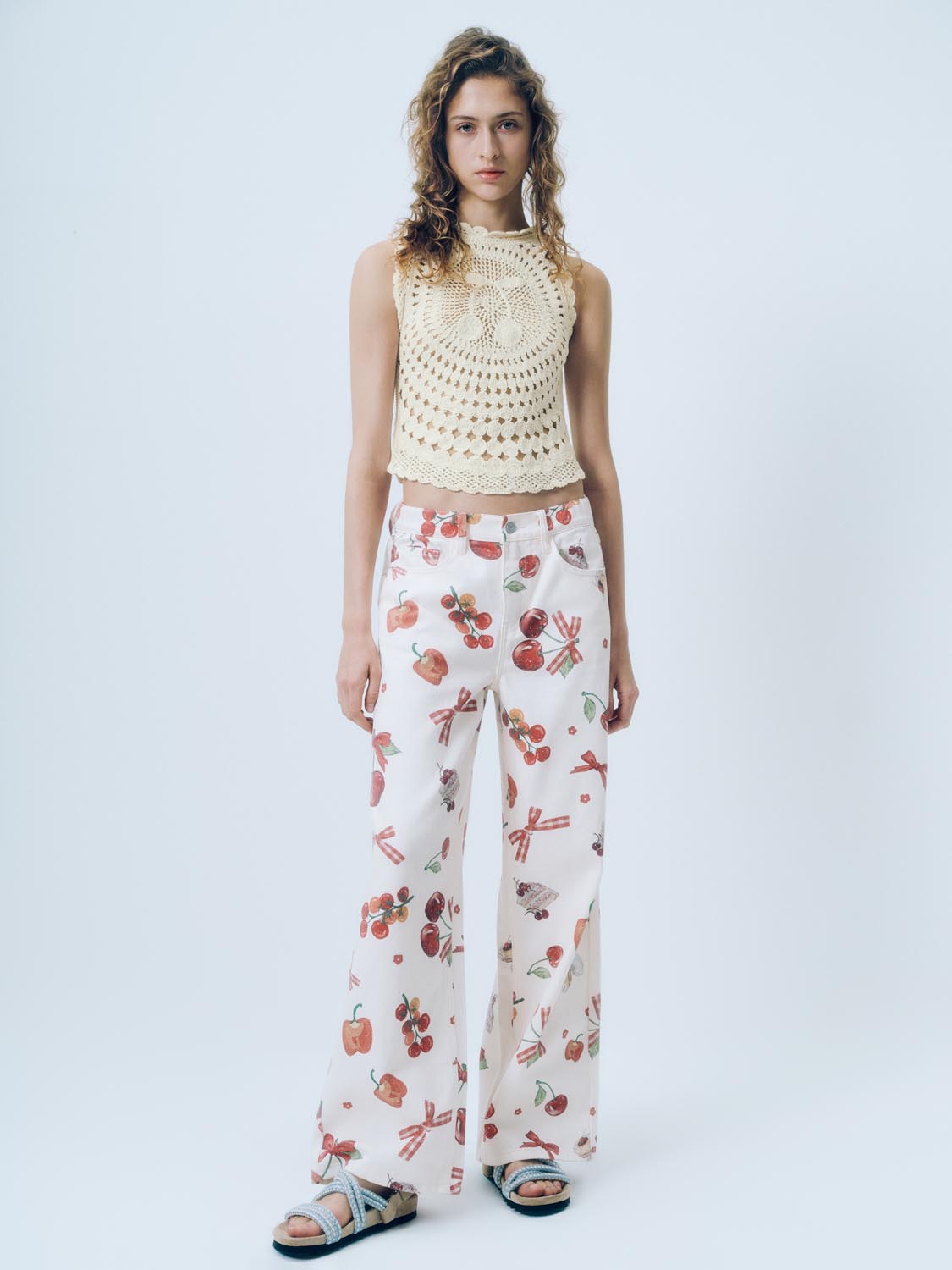 Crochet Knitted T-Shirts