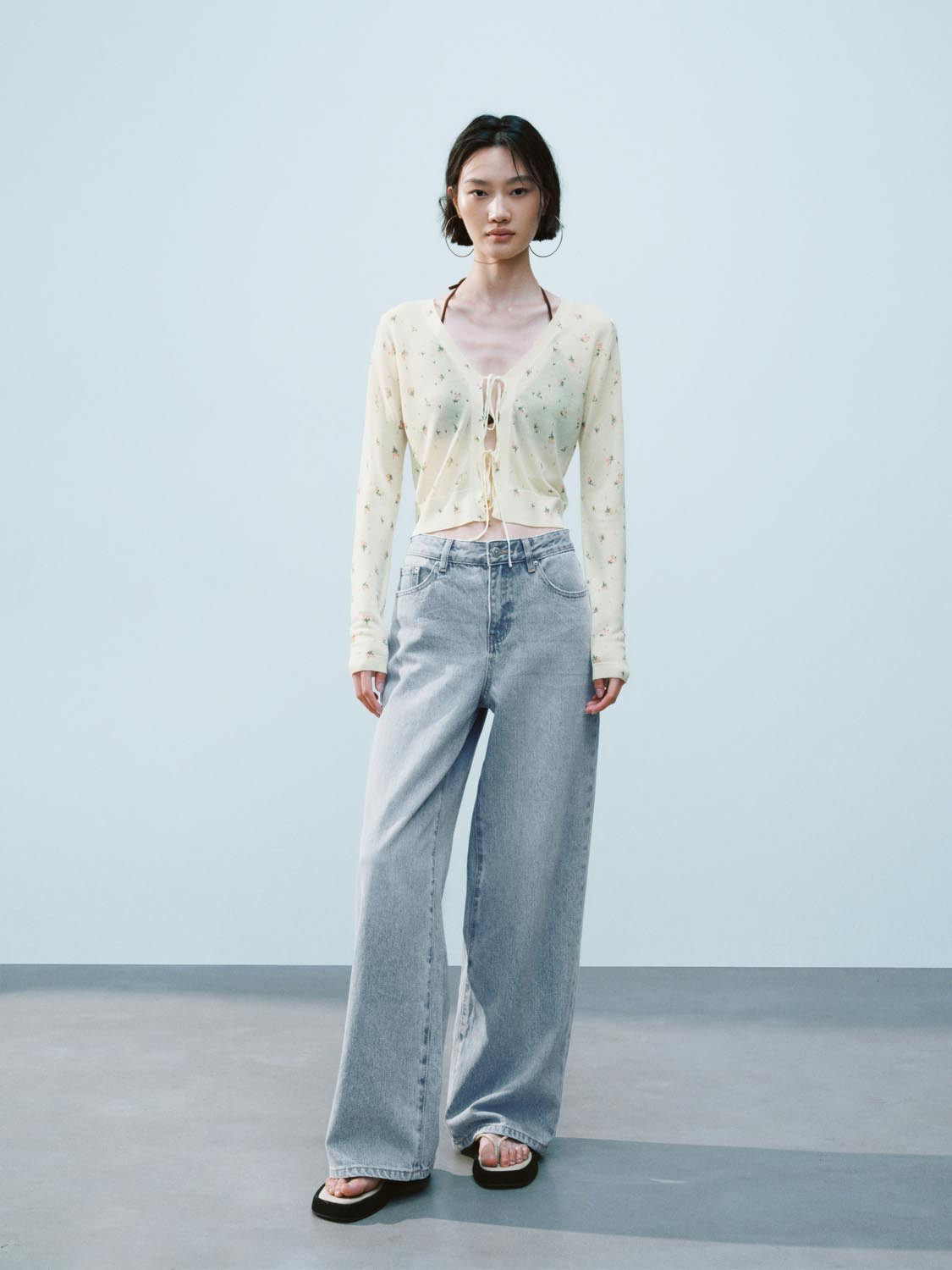 Floral Knitted Cardigans
