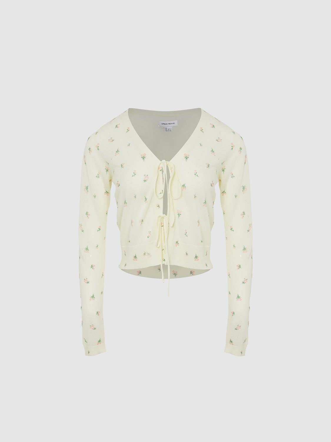 Floral Knitted Cardigans