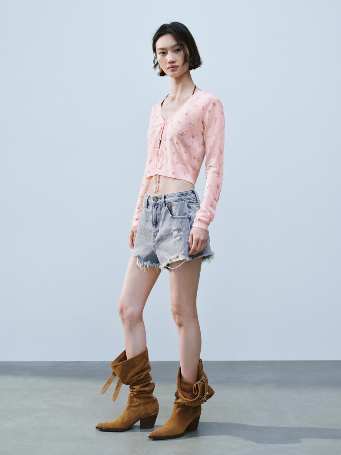 Floral Knitted Cardigans