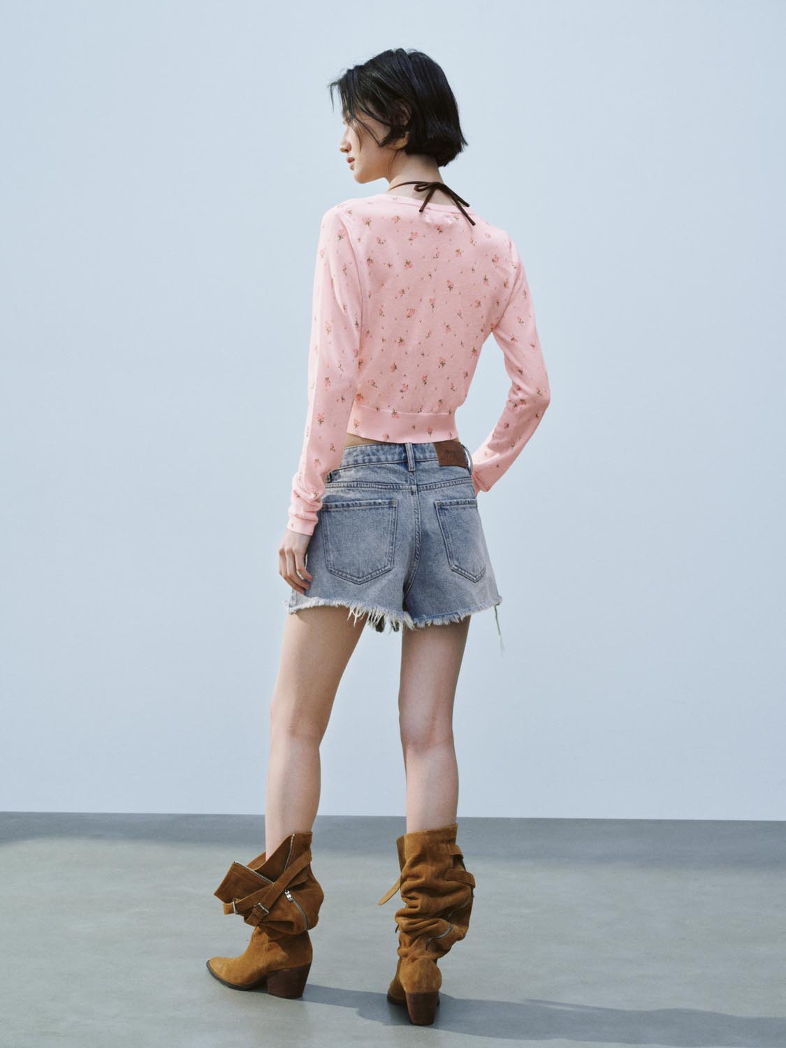 Floral Knitted Cardigans