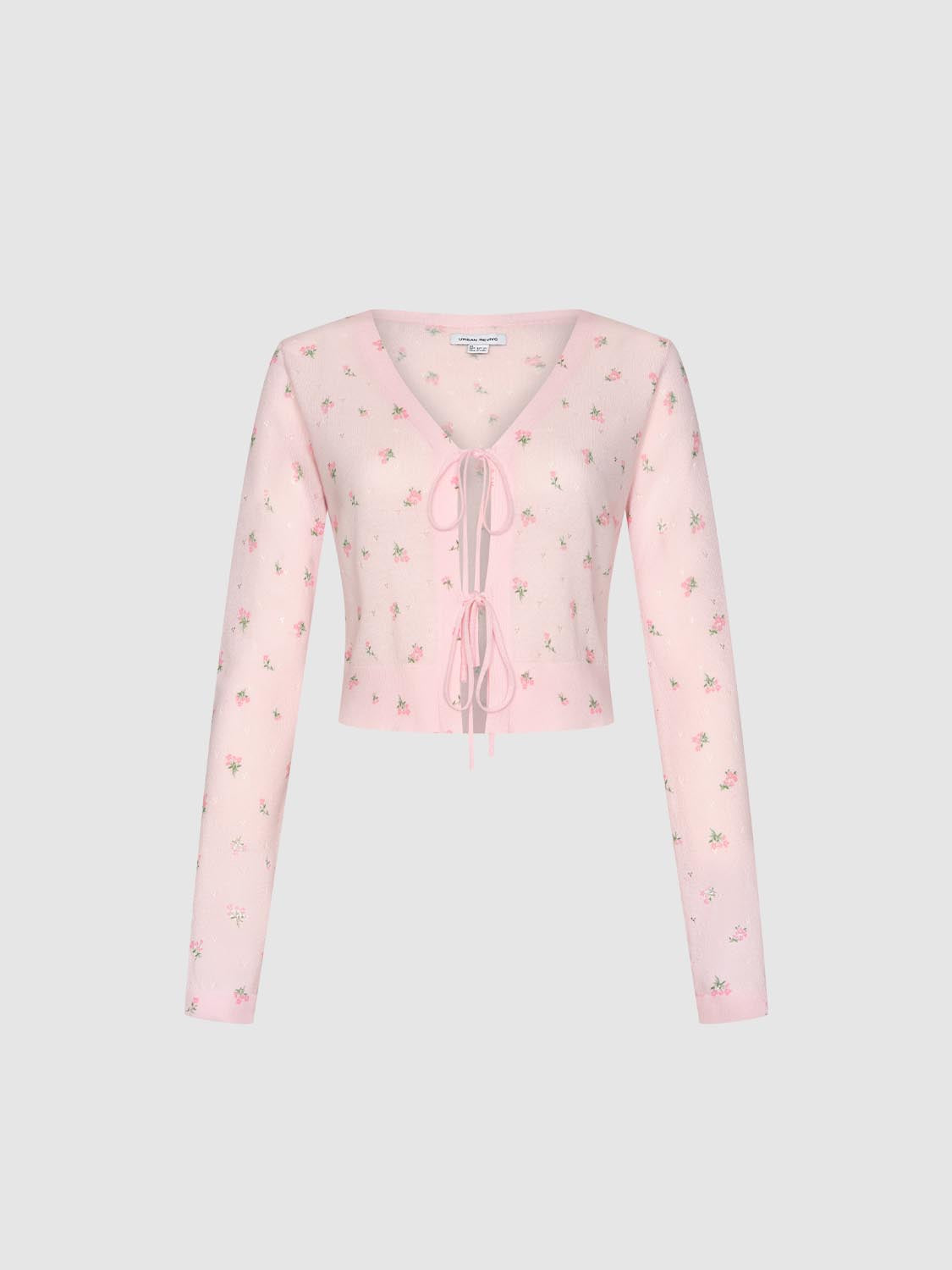 Floral Knitted Cardigans
