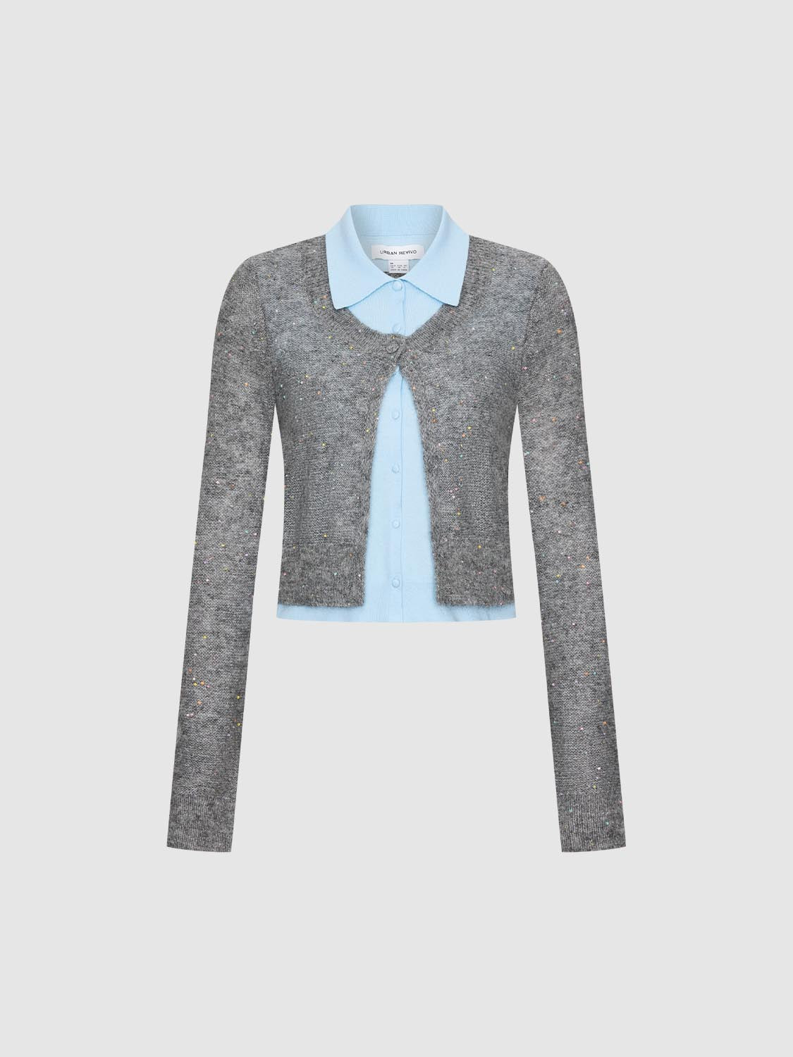 2 In 1 Knitted Cardigans