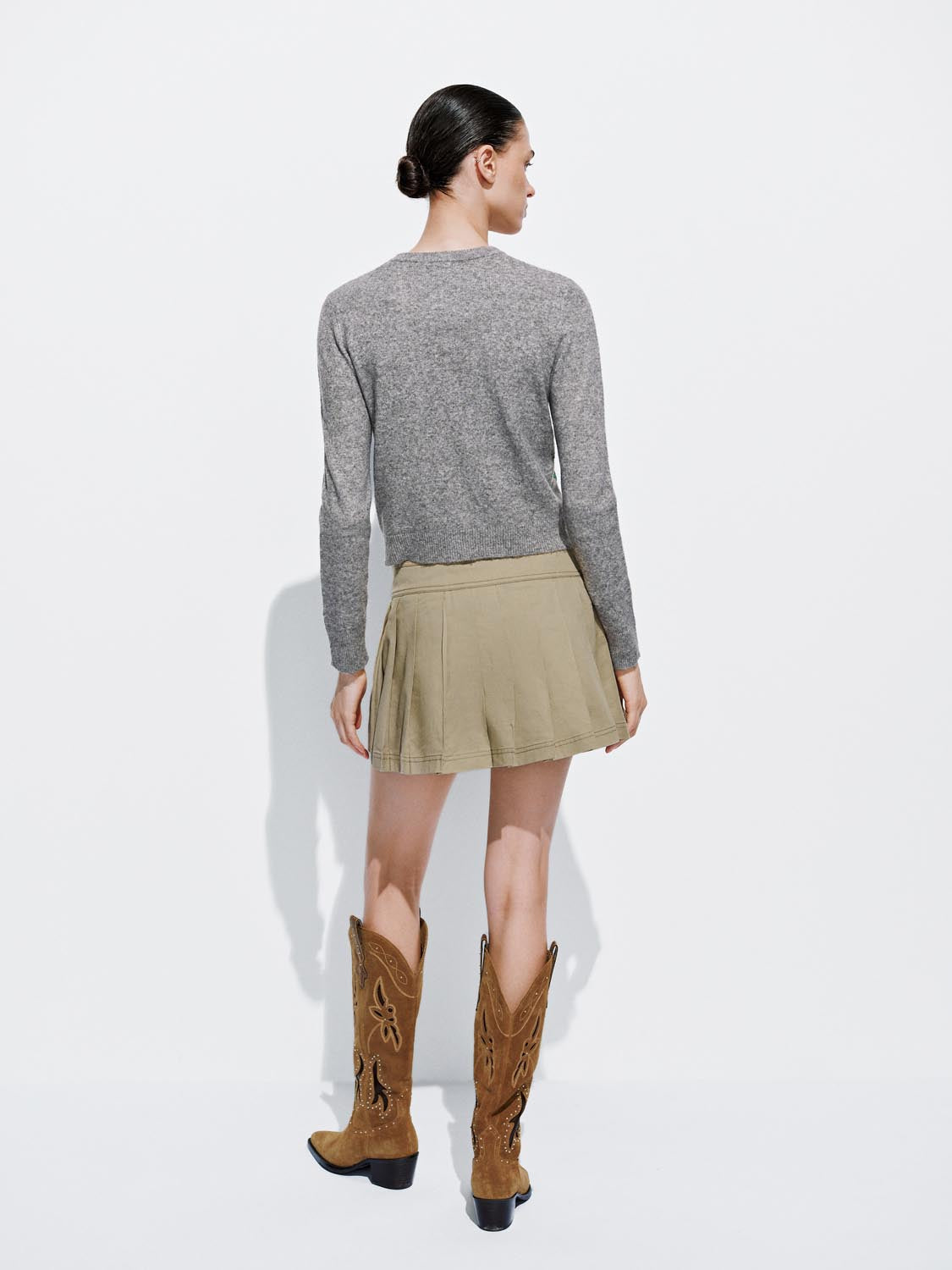 Embellished Graphic Knitted Cardigans