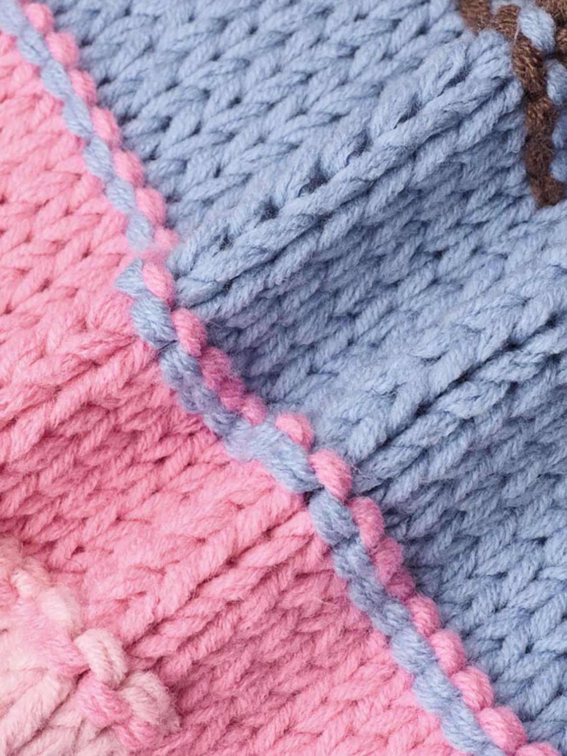 Crotchet Long Sleeve Knitted T-Shirts