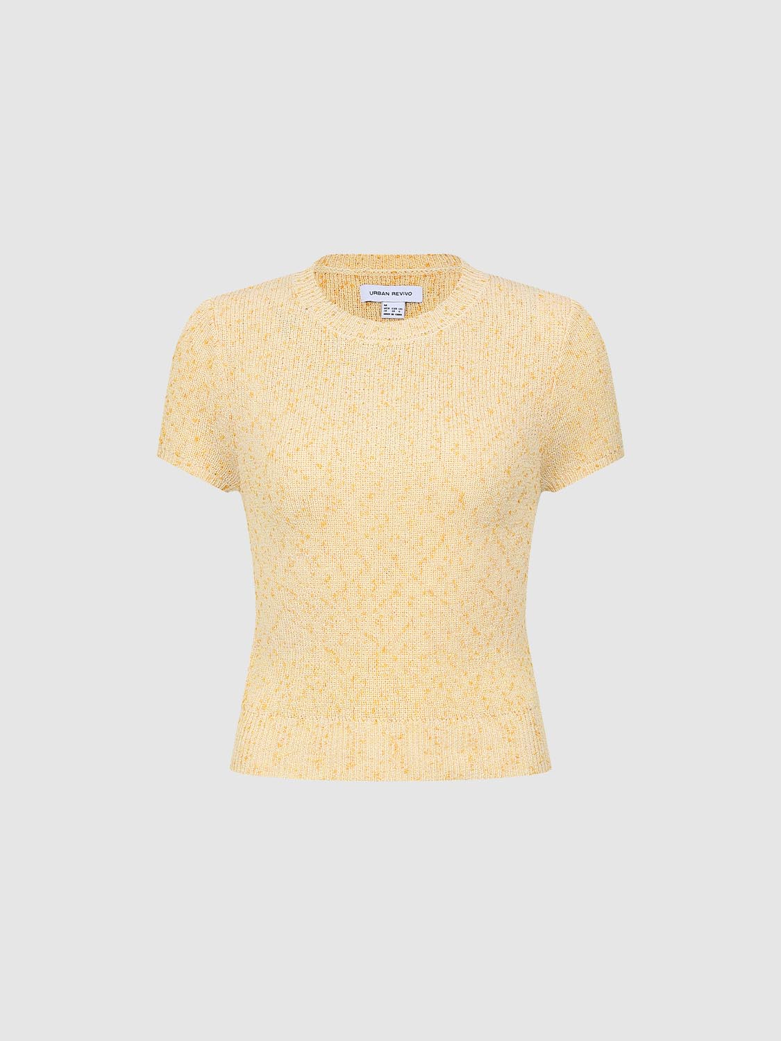 Slim Fit Knitted T-Shirts