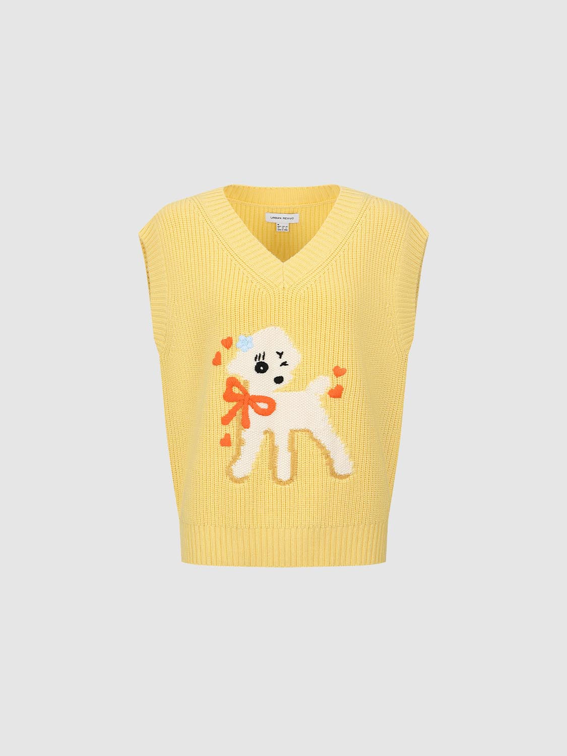 Doggy Cap Sleeve Knitted T-Shirts