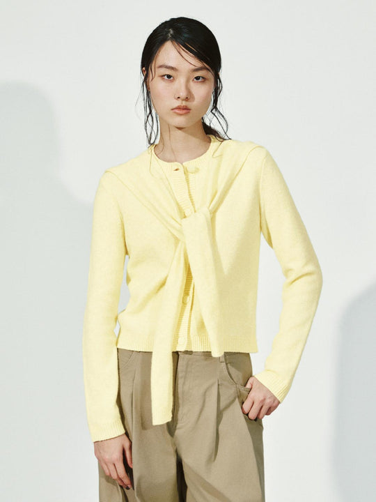 2 In 1 Knitted Cardigans