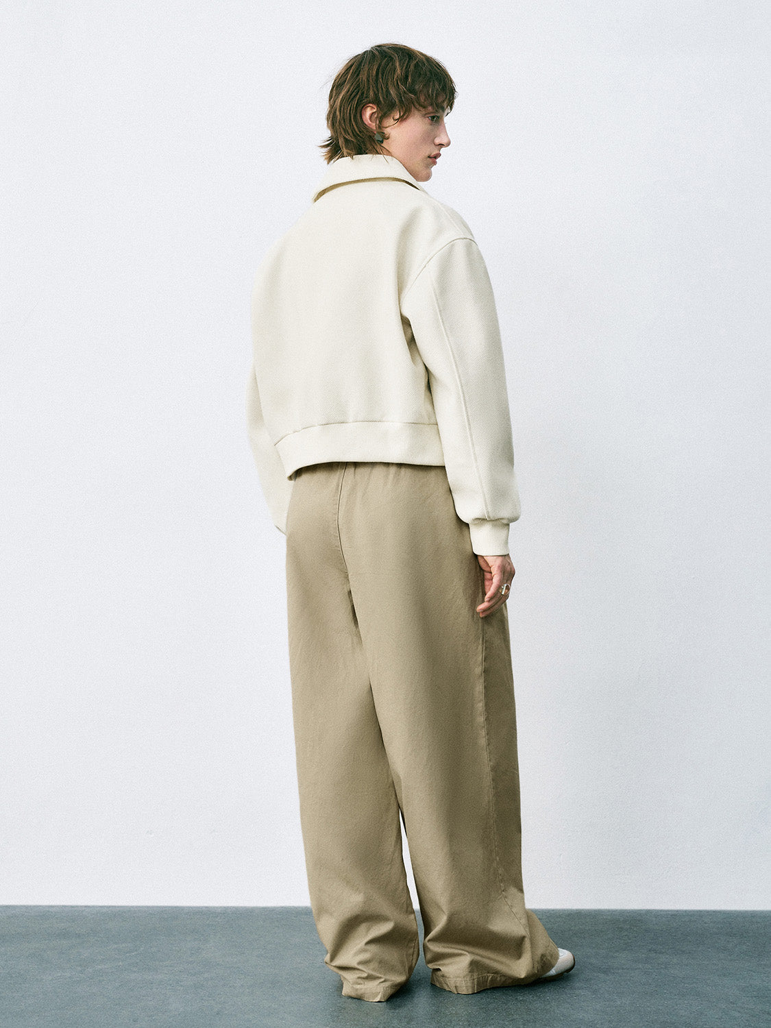 Zip Up Loose Jackets