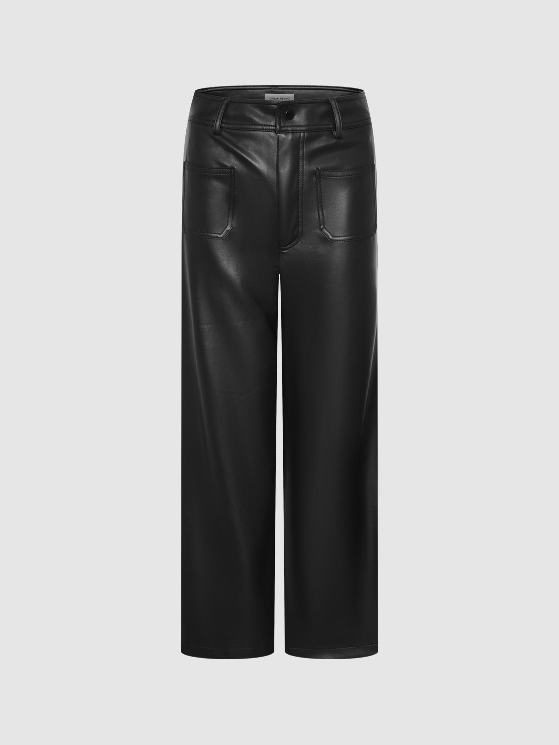 Front Pocket Wide-Leg Pants