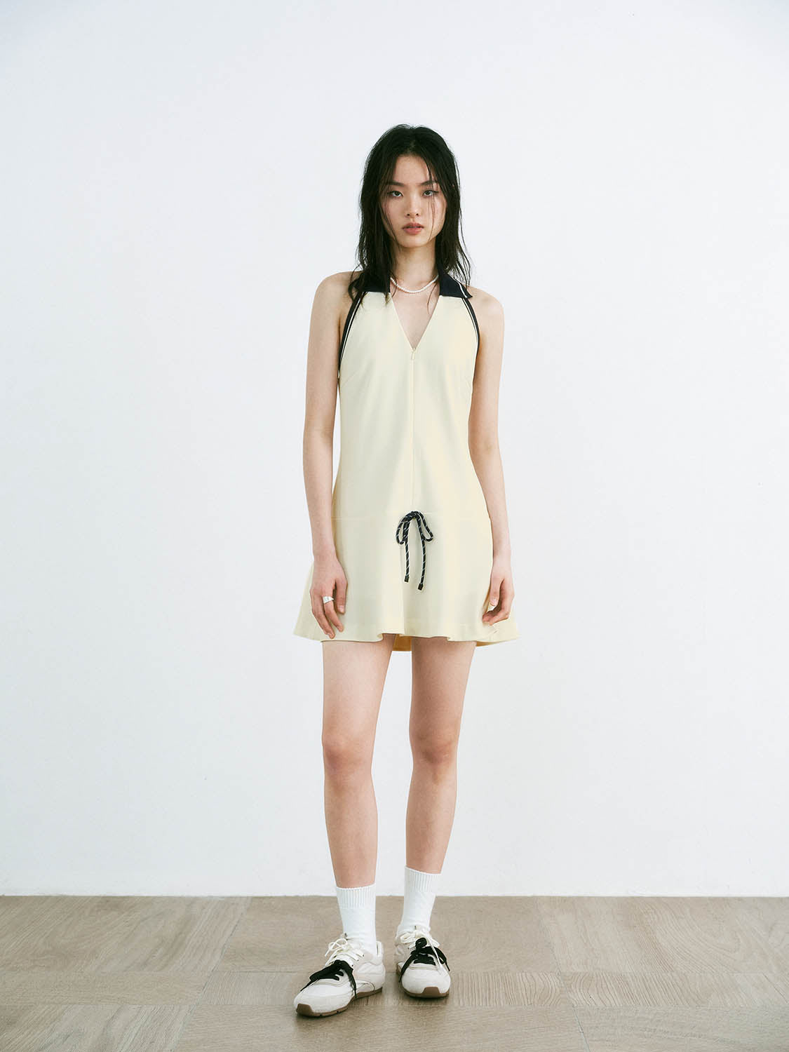 Halter Neck A-Line Dresses