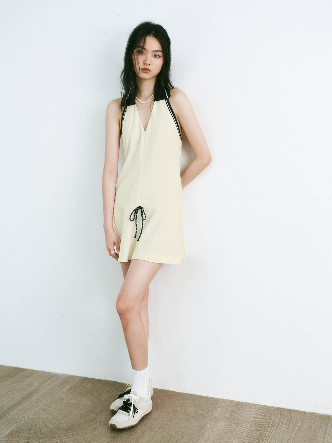Halter Neck A-Line Dresses