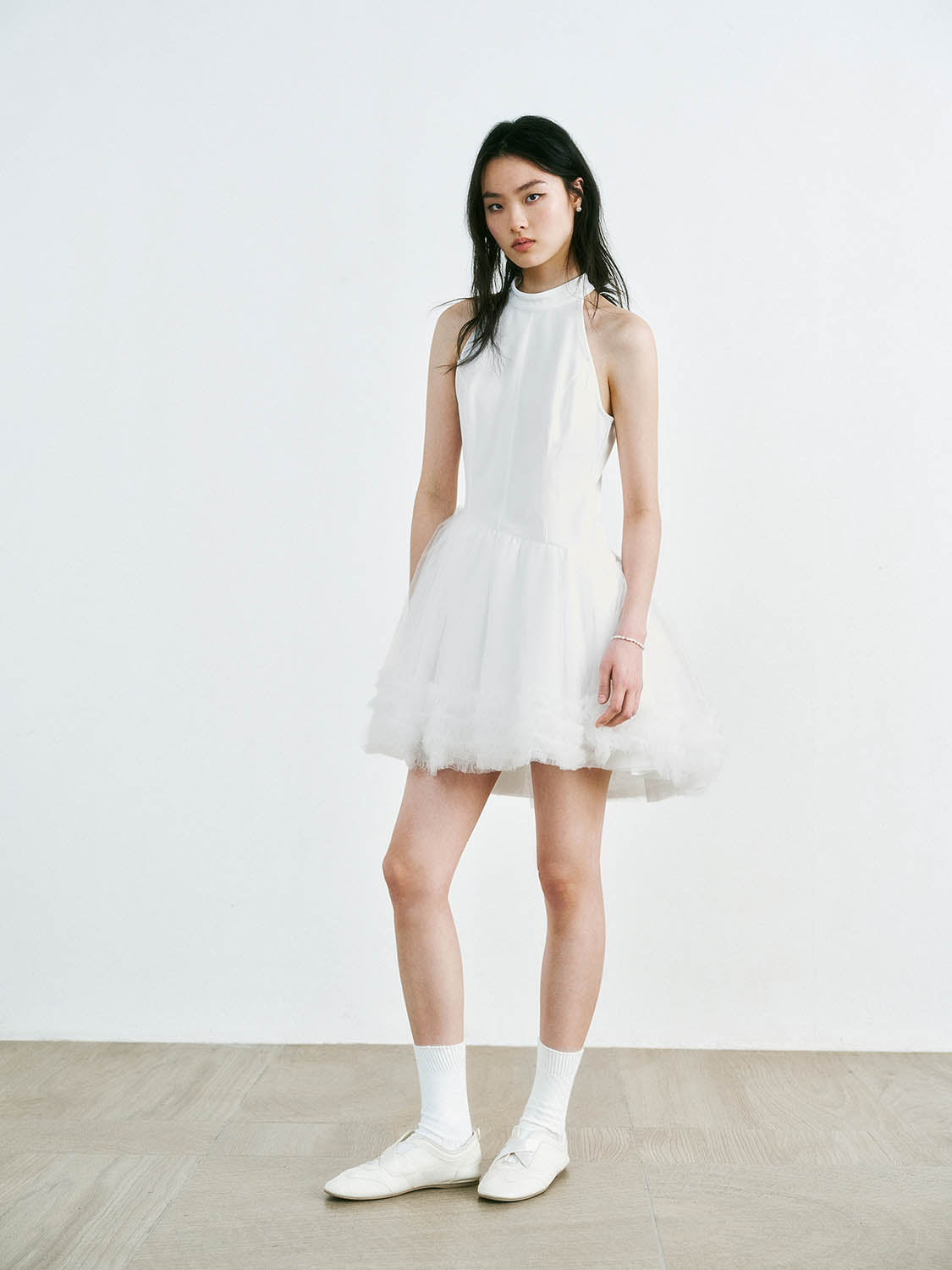 Mesh Sleeveless Dresses