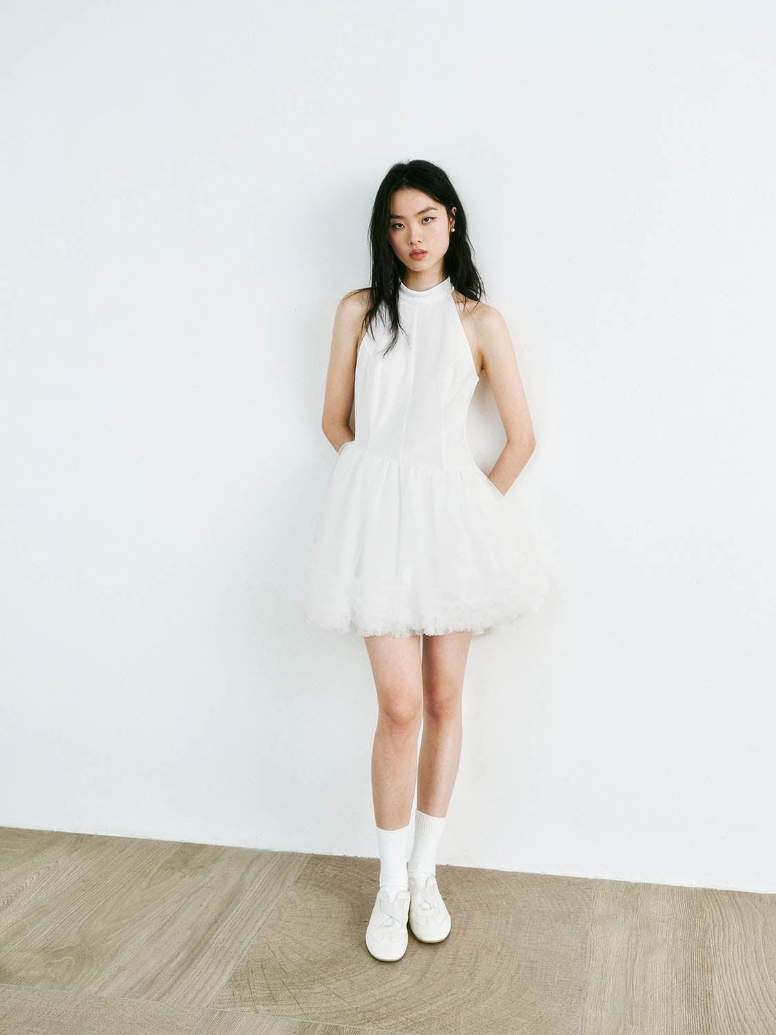 Mesh Sleeveless Dresses
