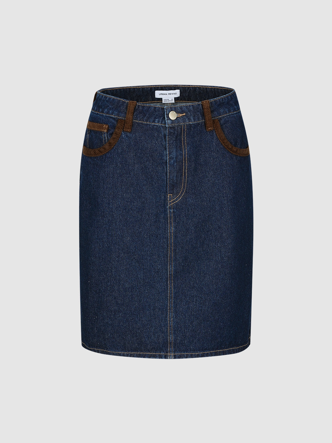 Regular Denim Skirts