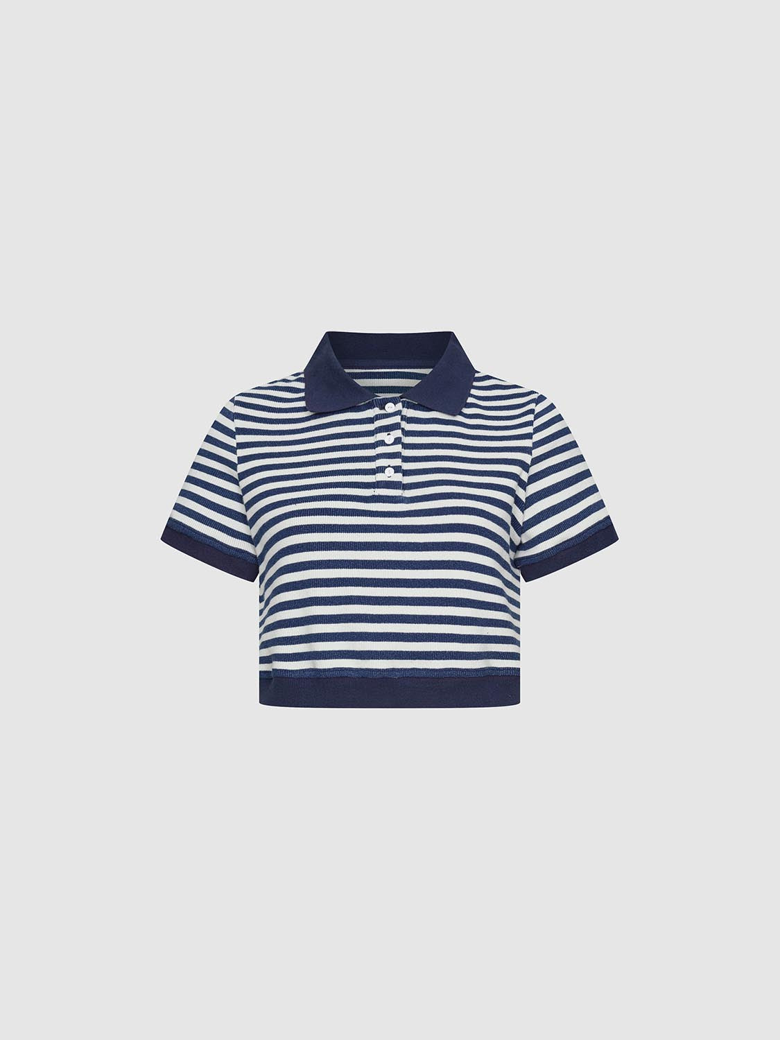 Striped Cropped T-Shirts