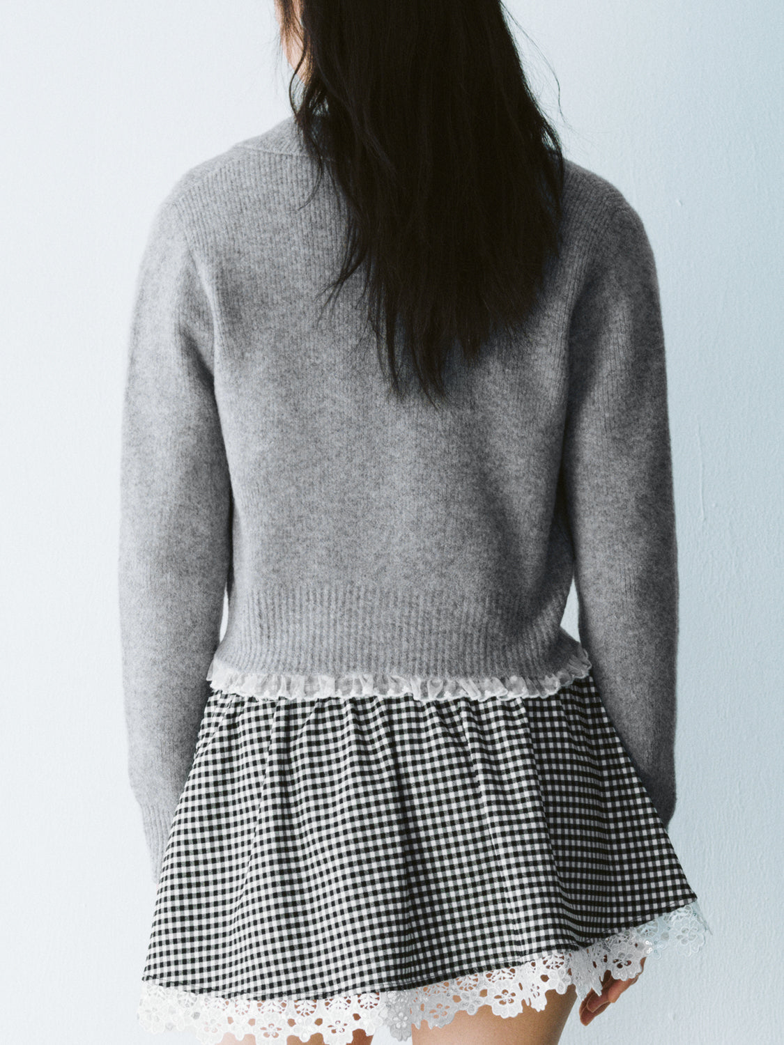 Peter Pan Collar Knitted Cardigans