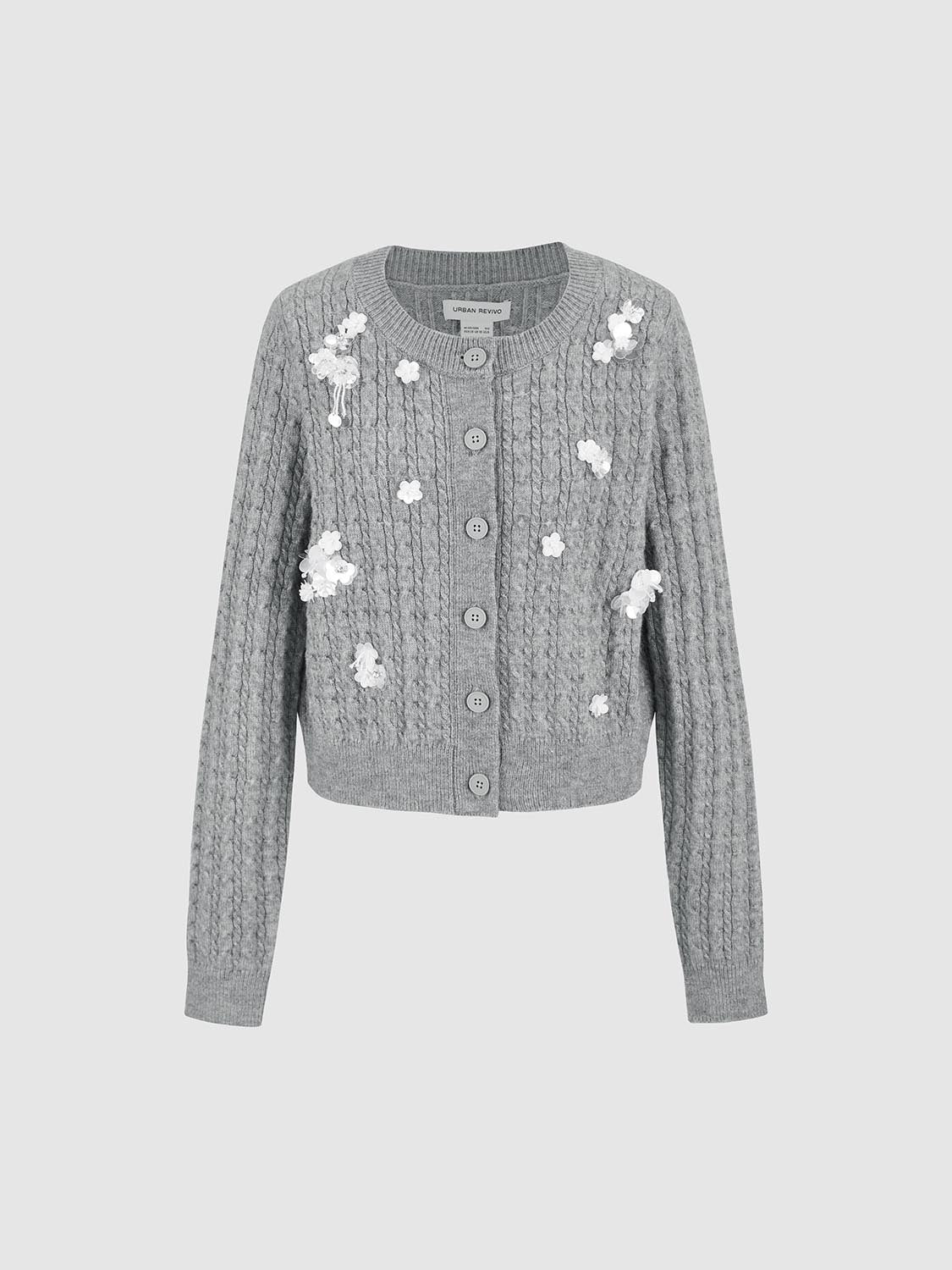 Cropped Knitted Cardigans