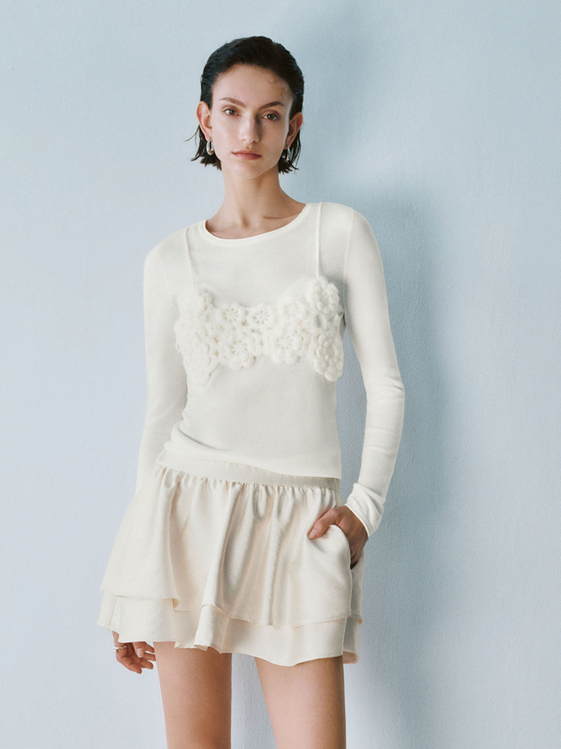 Skinny Knitted T-Shirts
