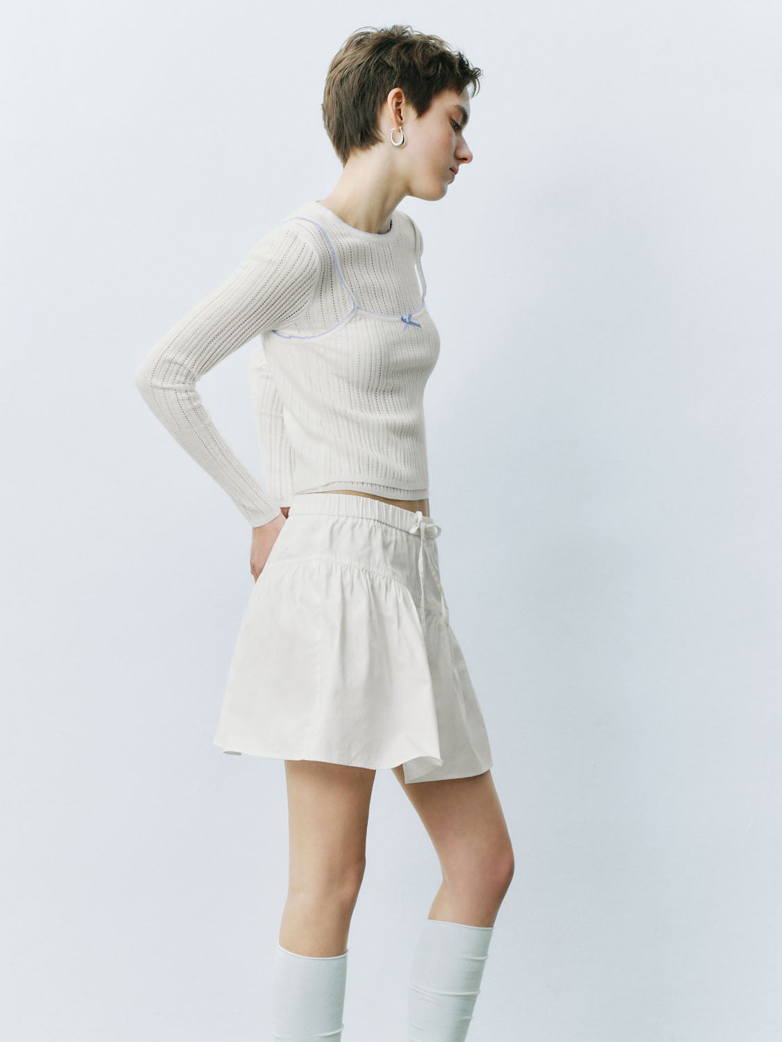 2 In 1 Knitted T-Shirts