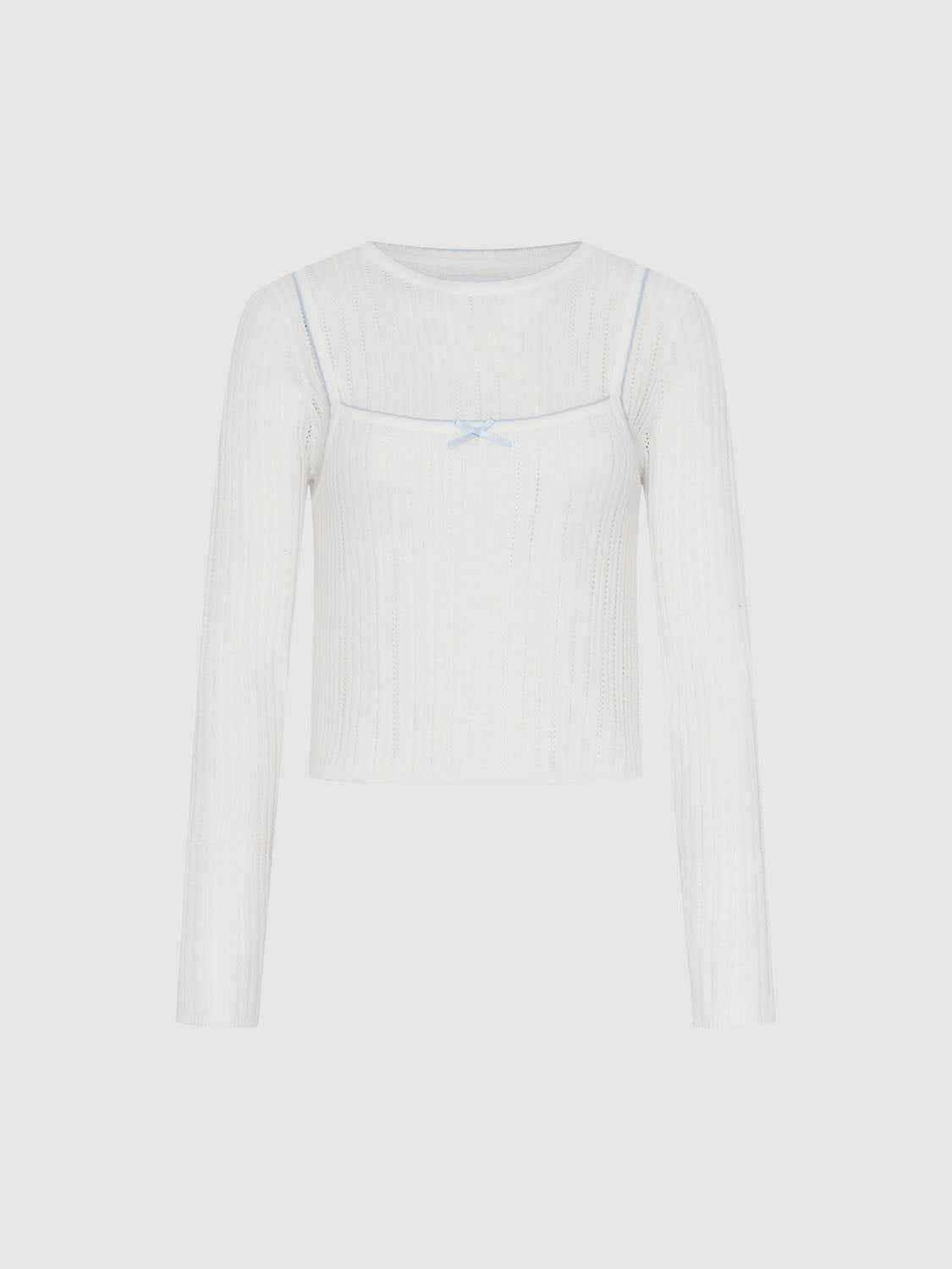 2 In 1 Knitted T-Shirts