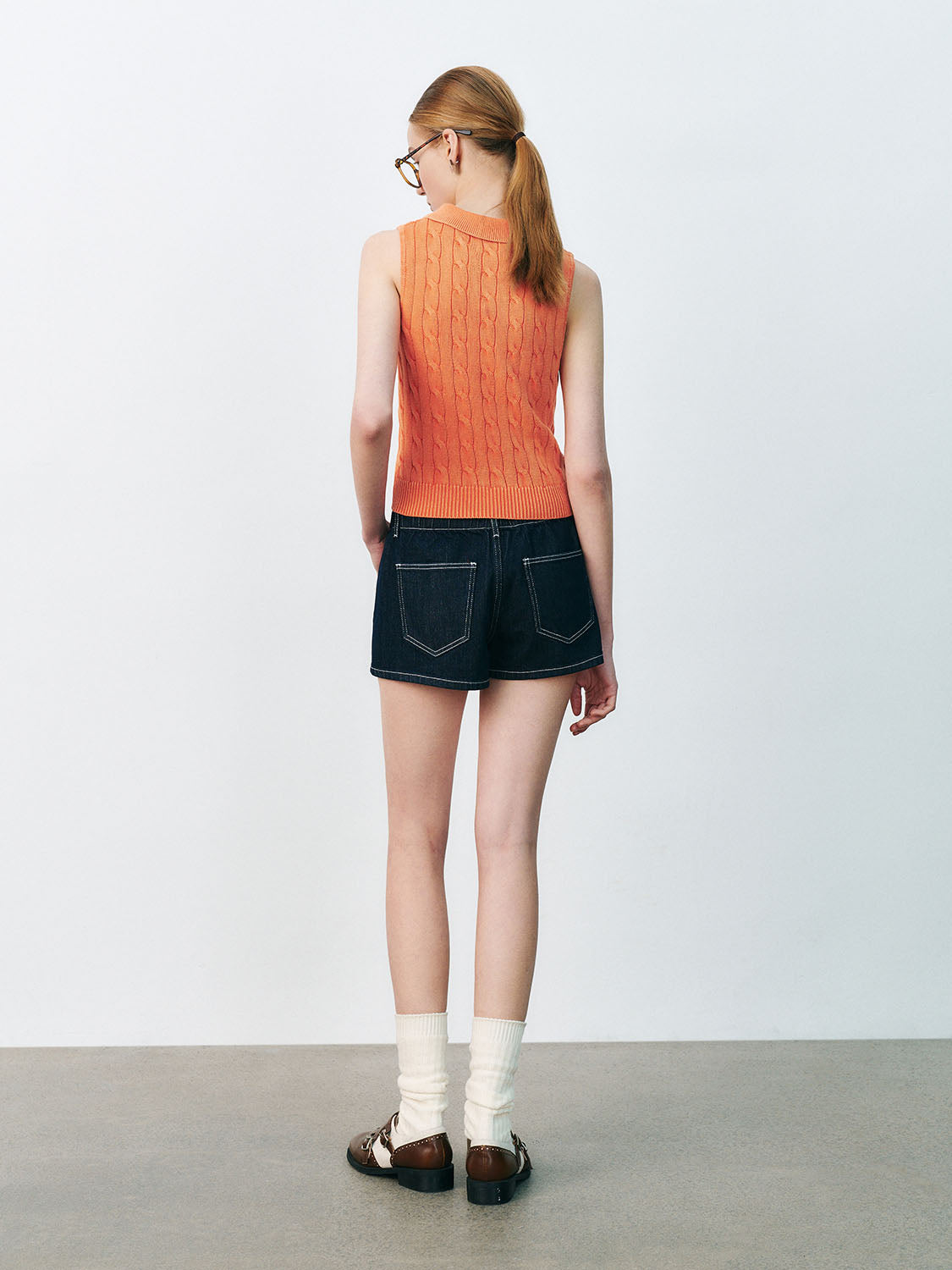 Cable Knitted T-Shirts