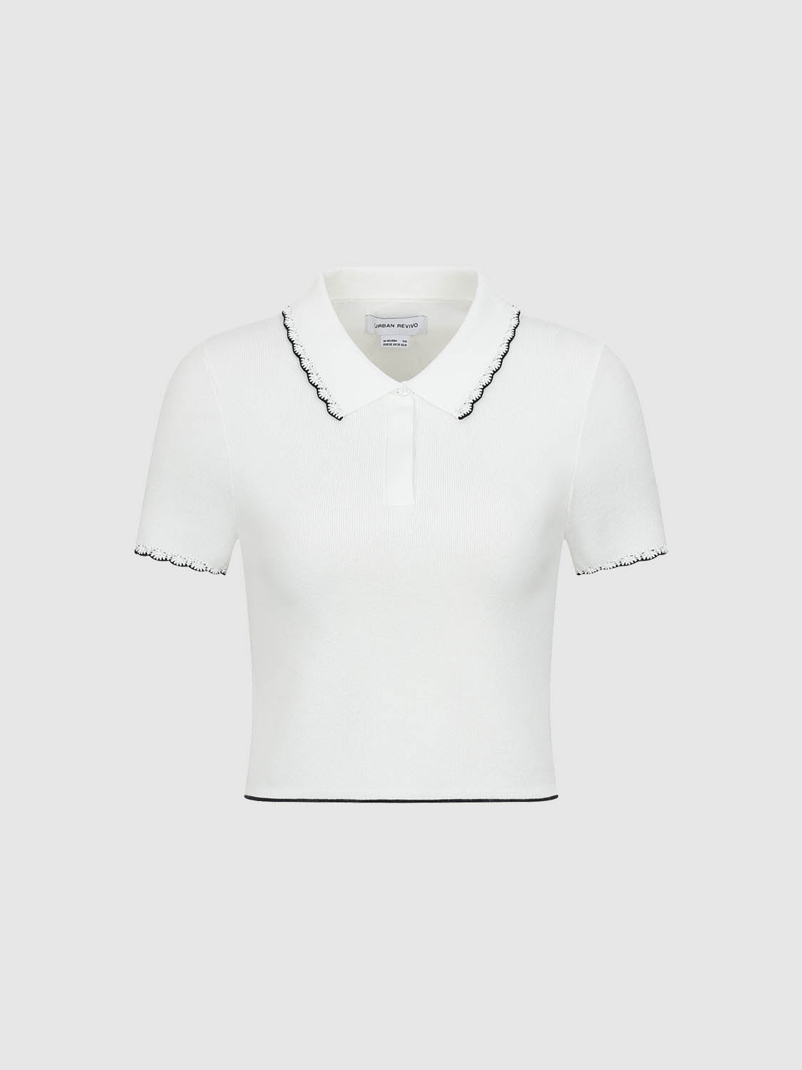 Knitted Short Sleeve T-Shirts