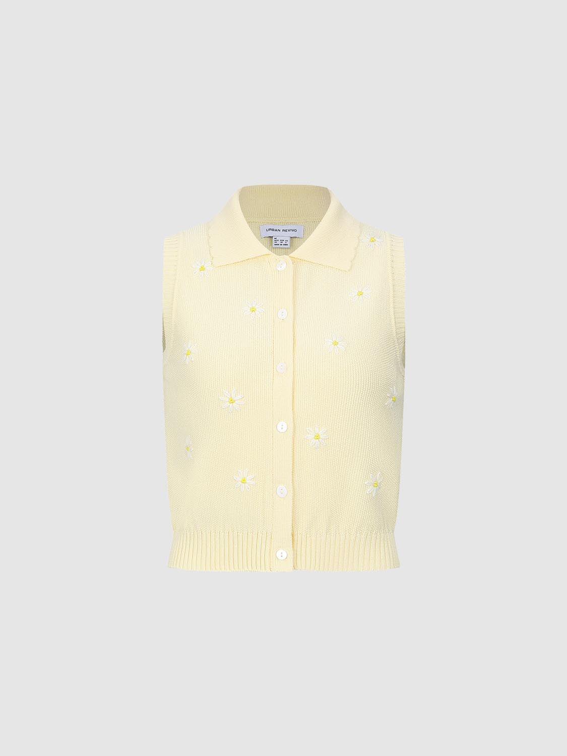Knitted Sleeveless Cardigans