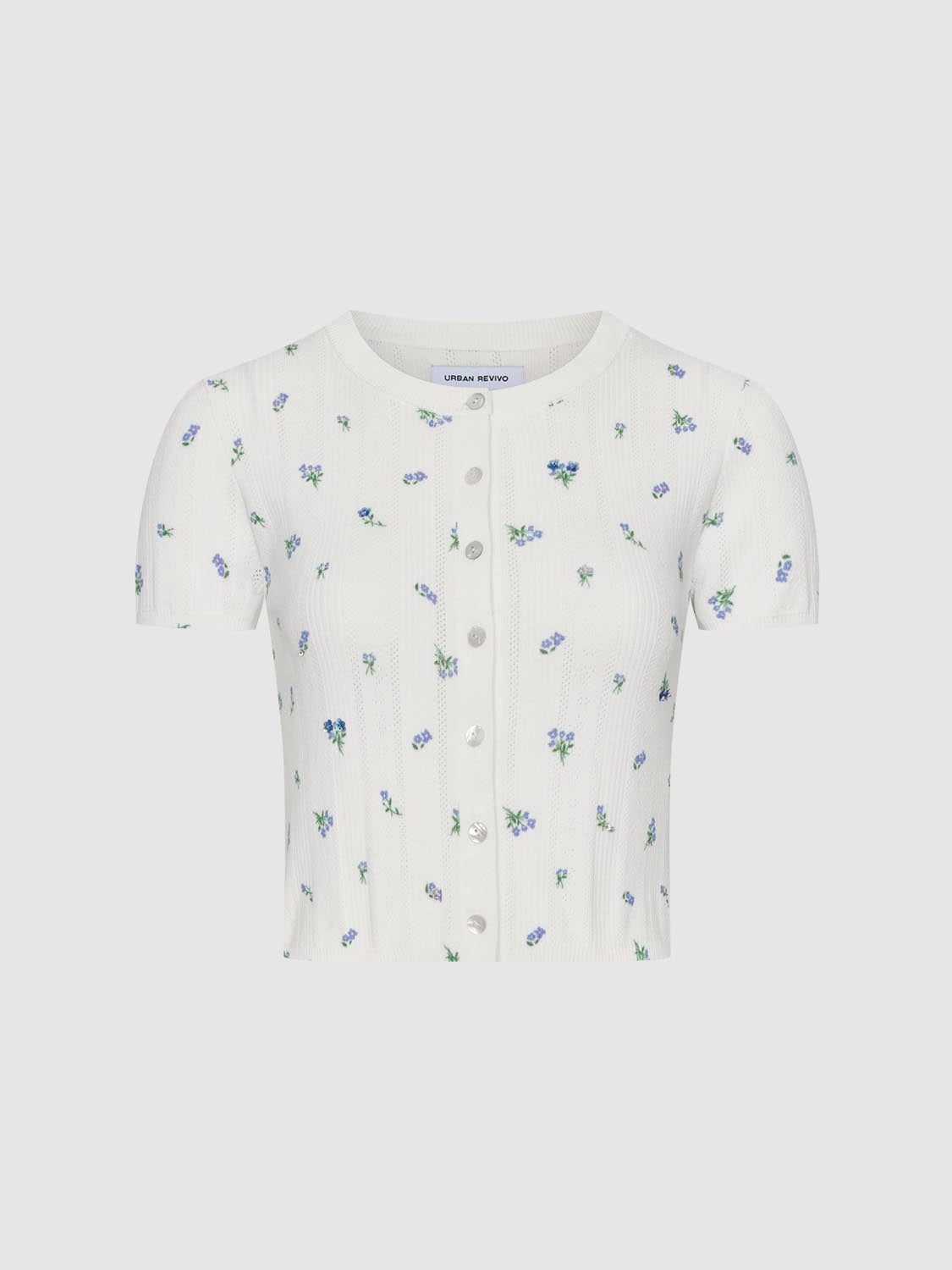 Knitted Short Sleeve Cardigans