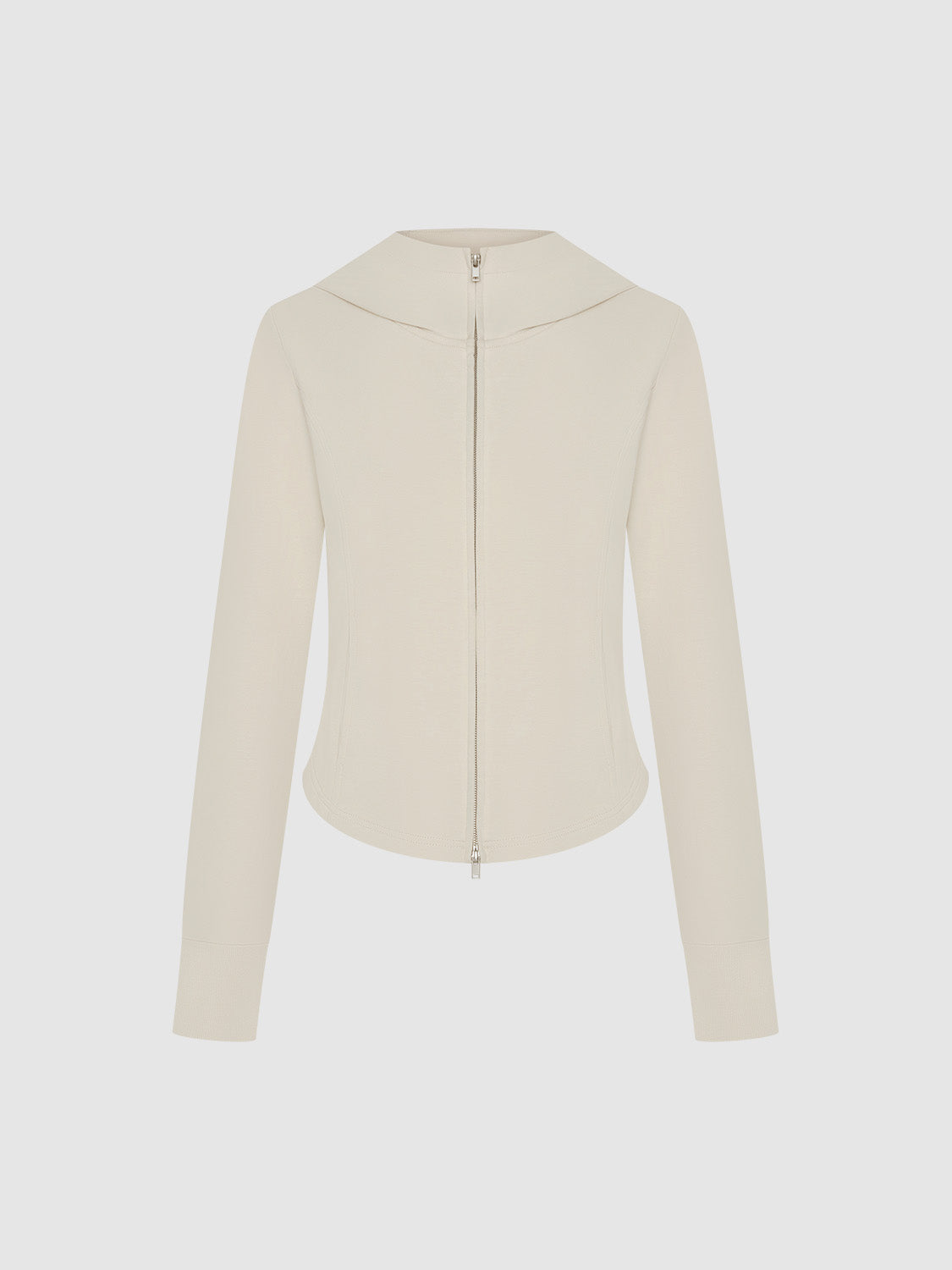 Zipper Front Skinny Jacket