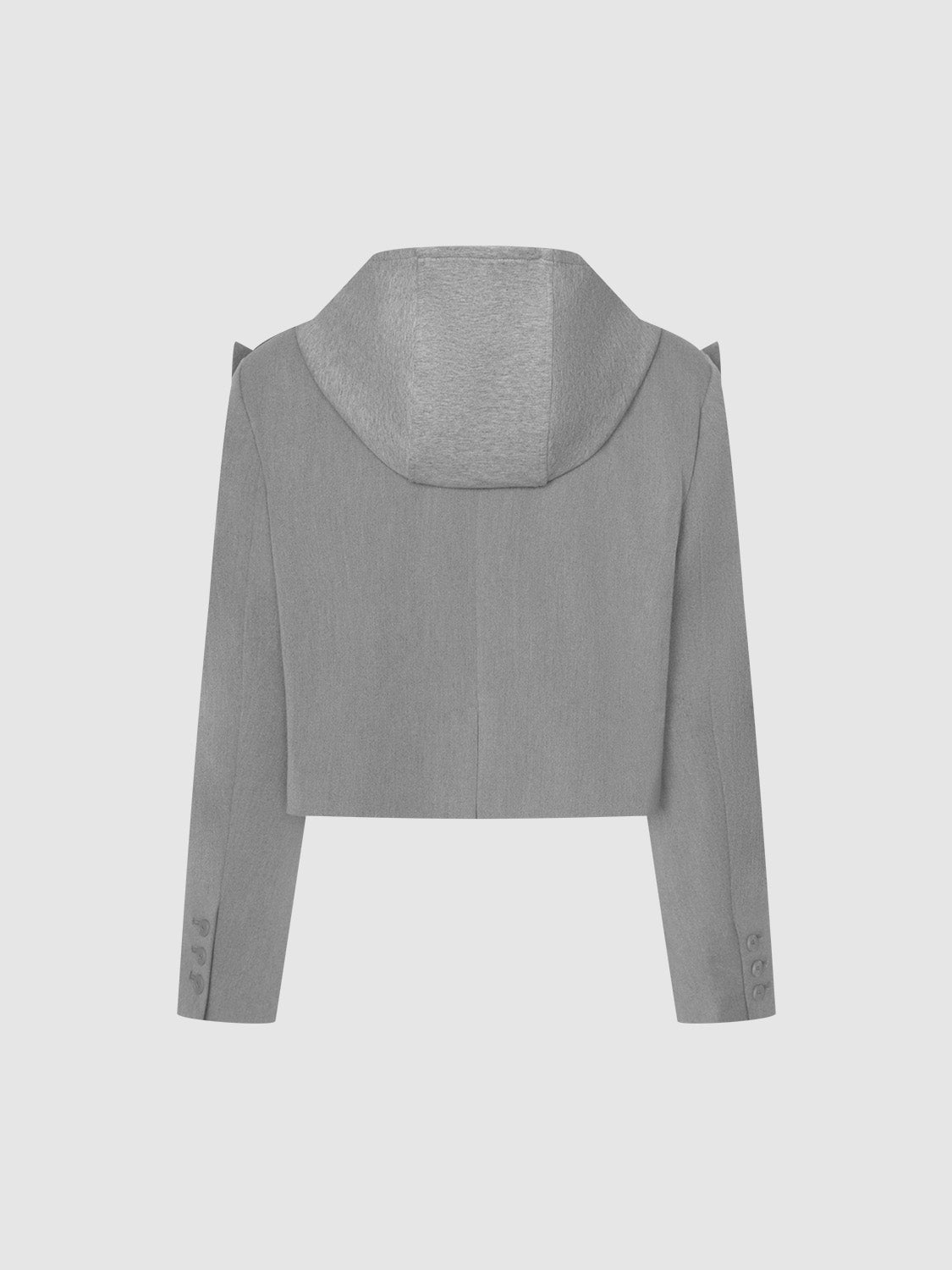 Zip Up Loose Blazers