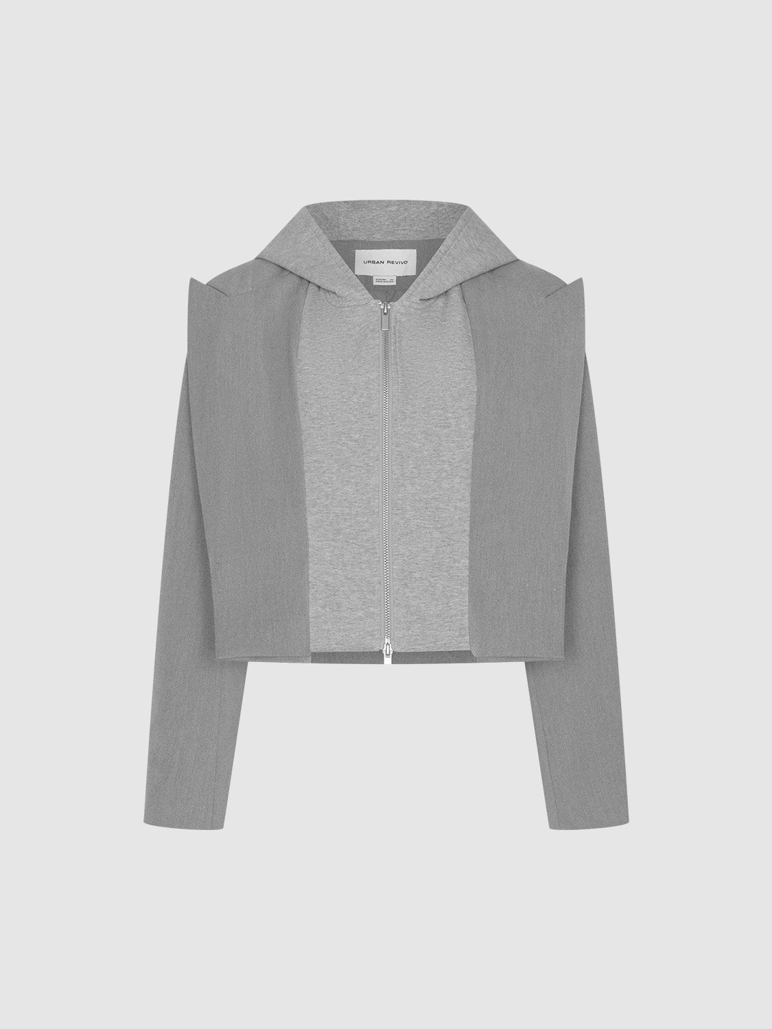 Zip Up Loose Blazers