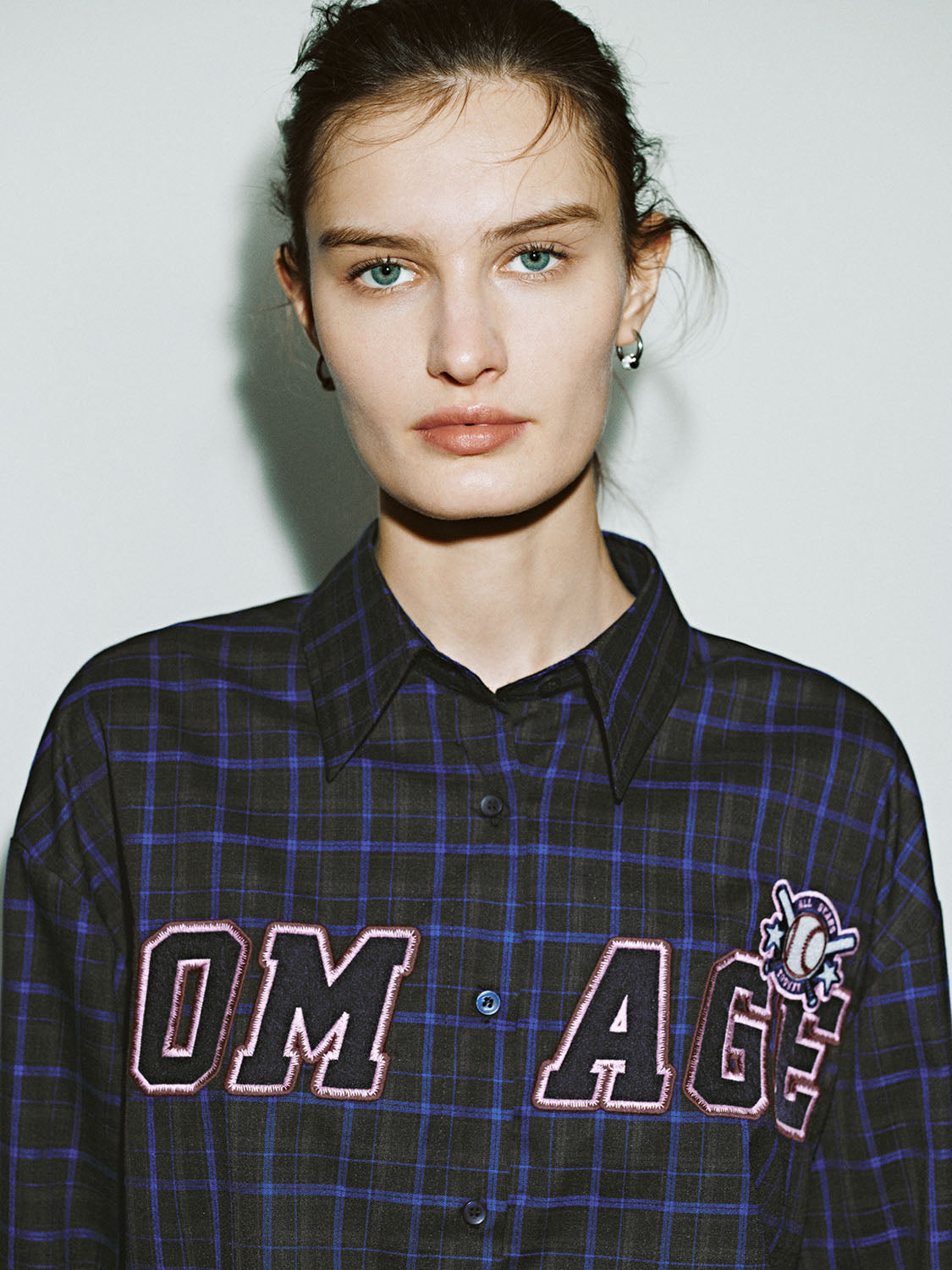 Loose Plaid Shirts